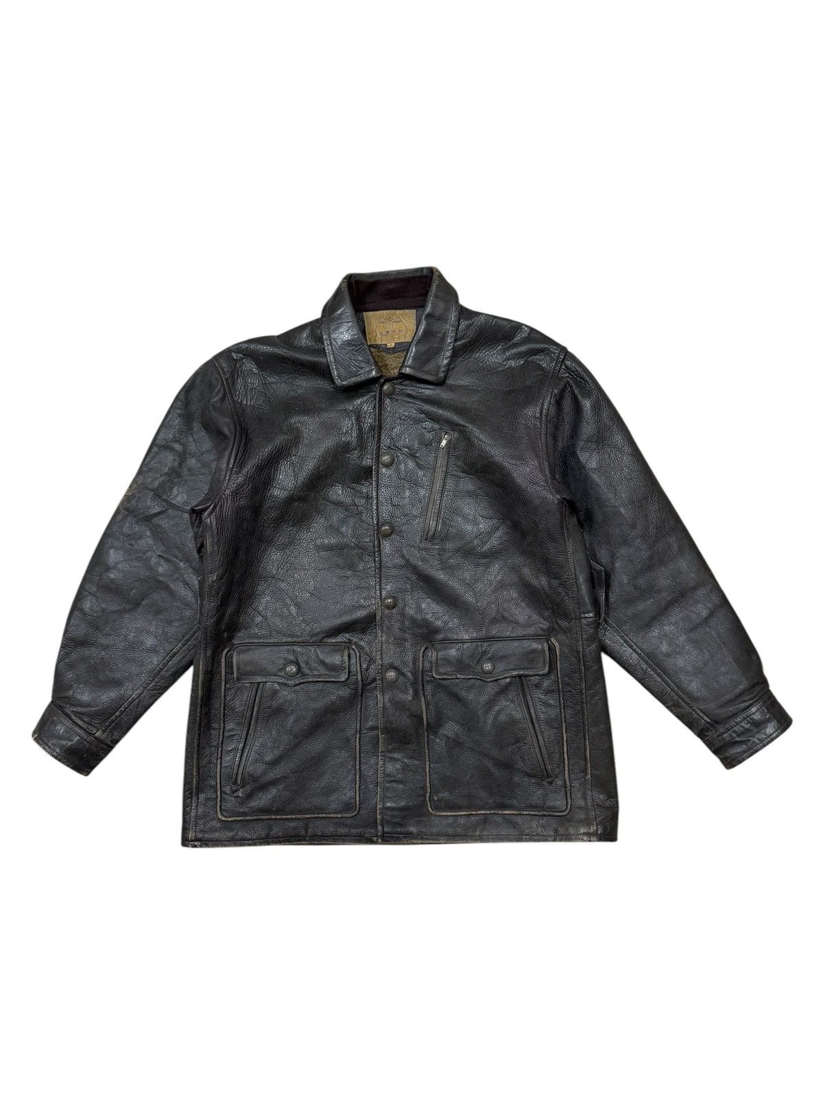 Genuine Leather Vintage Nour Style High Classes Fur Leather Jacket Size US M / EU 48-50 / 2 - 1 Thumbnail