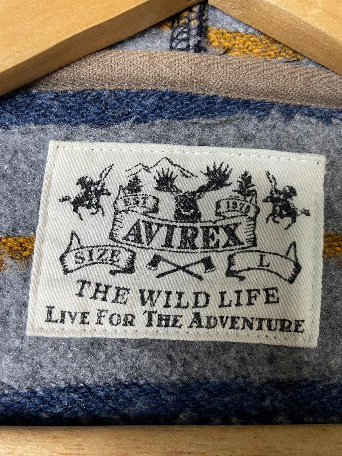 Avirex × Japanese Brand × Vintage AVIREX Brand Zipper Hoodie Jacket with Patches (118) Size US XS / EU 42 / 0 - 6 Thumbnail