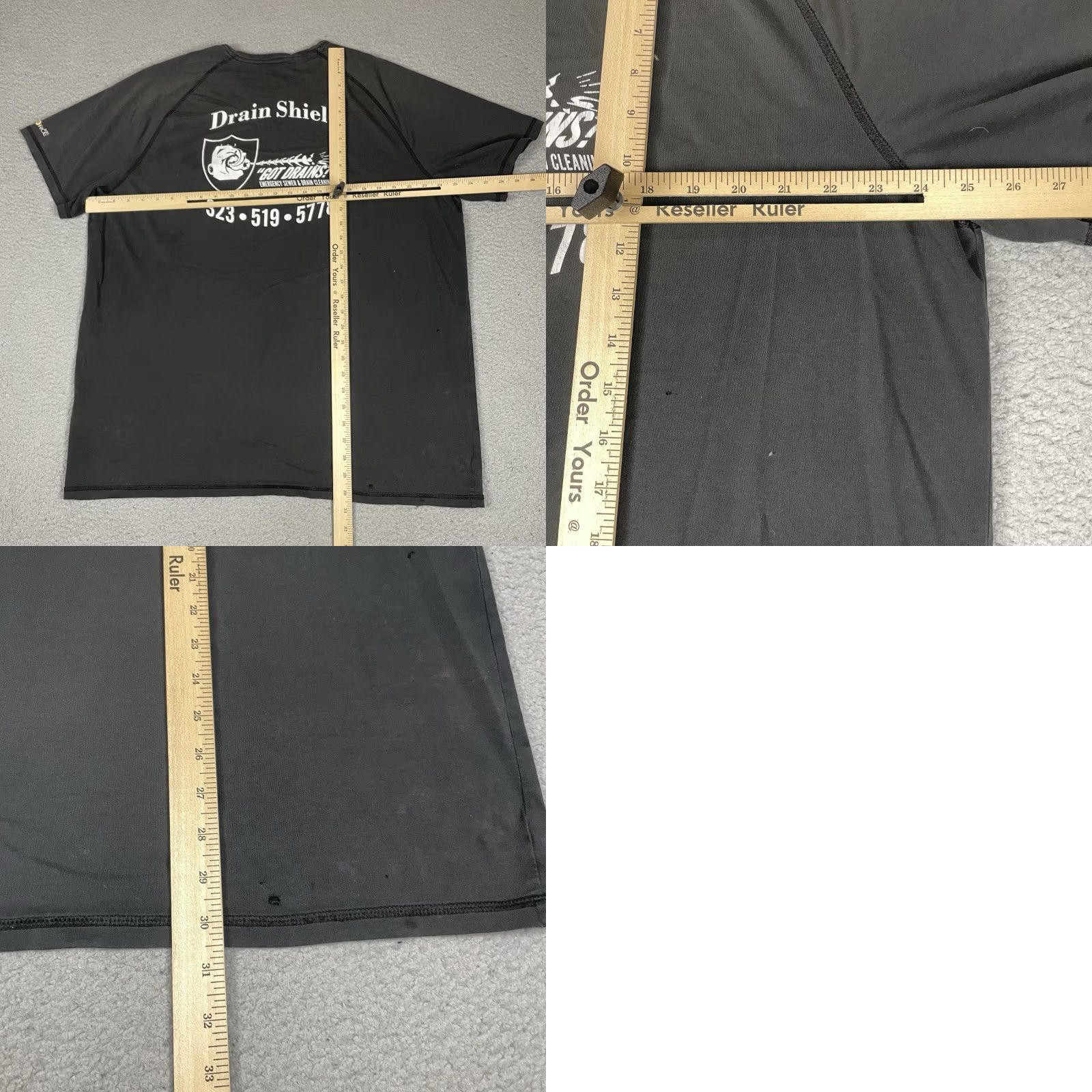 Carhartt VINTAGE Carhartt Force T Shirt Mens 2XL Gray Logo Pocket Distressed Relaxed Fit Short Sleeve Crew Neck Size US XXL / EU 58 / 5 - 9 Thumbnail