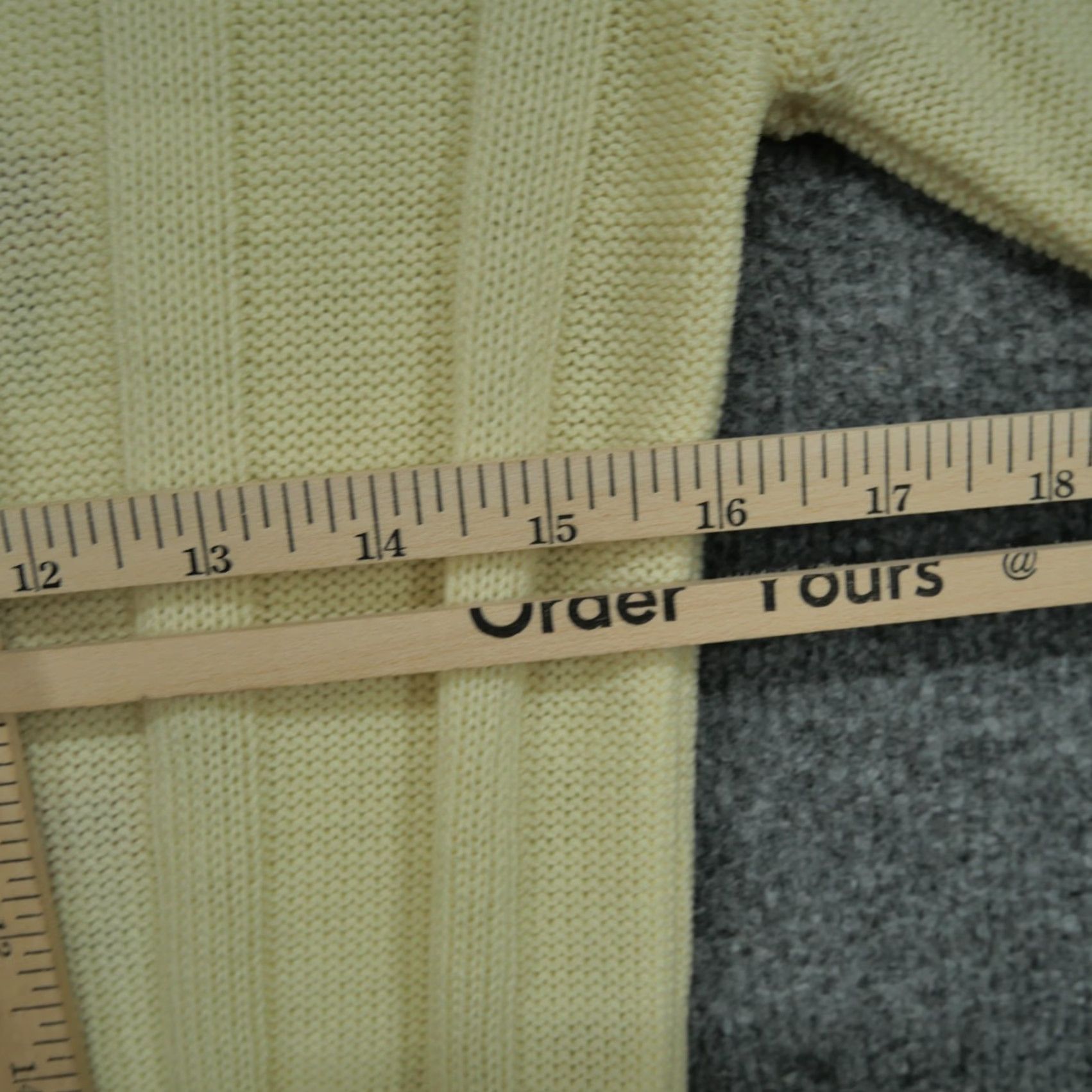 Vintage VINTAGE Maurices Sweater Womens S Cream Pullover Cable Knit 80s Floral Long Sleeve Size S / US 4 / IT 40 - 7 Thumbnail
