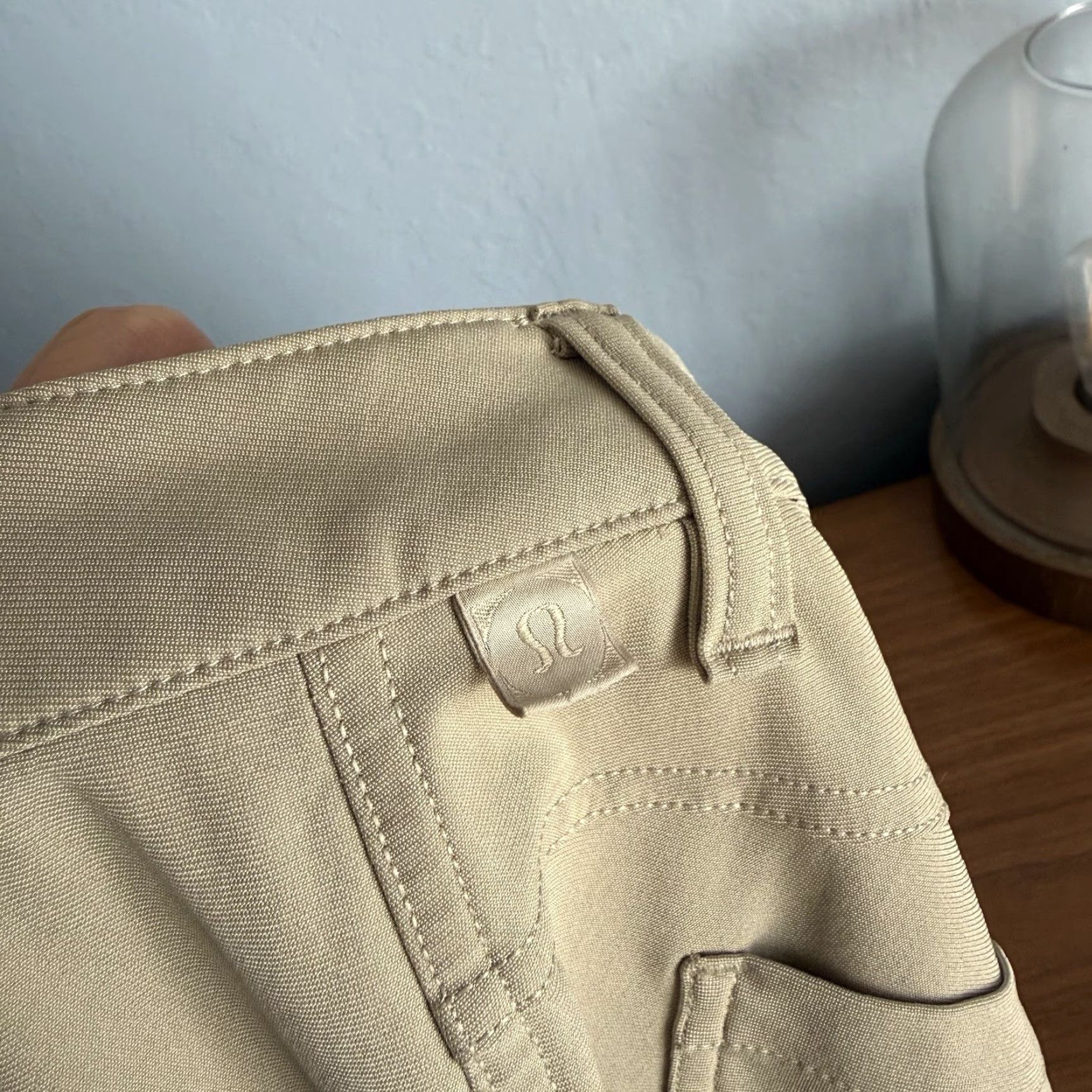 Lululemon Lululemon ABC Pant Classic Fit 33” Inseam Khaki Beige 34 Adult Regular Beige Pants Size US 34 / EU 50 - 7 Thumbnail