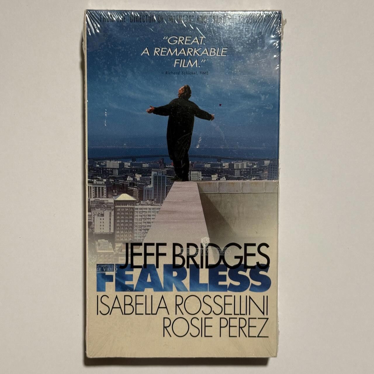 Designer Fearless VHS Jeff Bridges Warner Bros 1994 Watermarks SEALED Size ONE SIZE - 1 Thumbnail