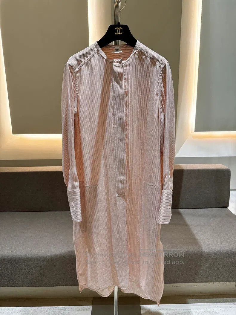 Hermes Hermes Striped dress, loose fit Size XS / US 0-2 / IT 36-38 - 1 Thumbnail
