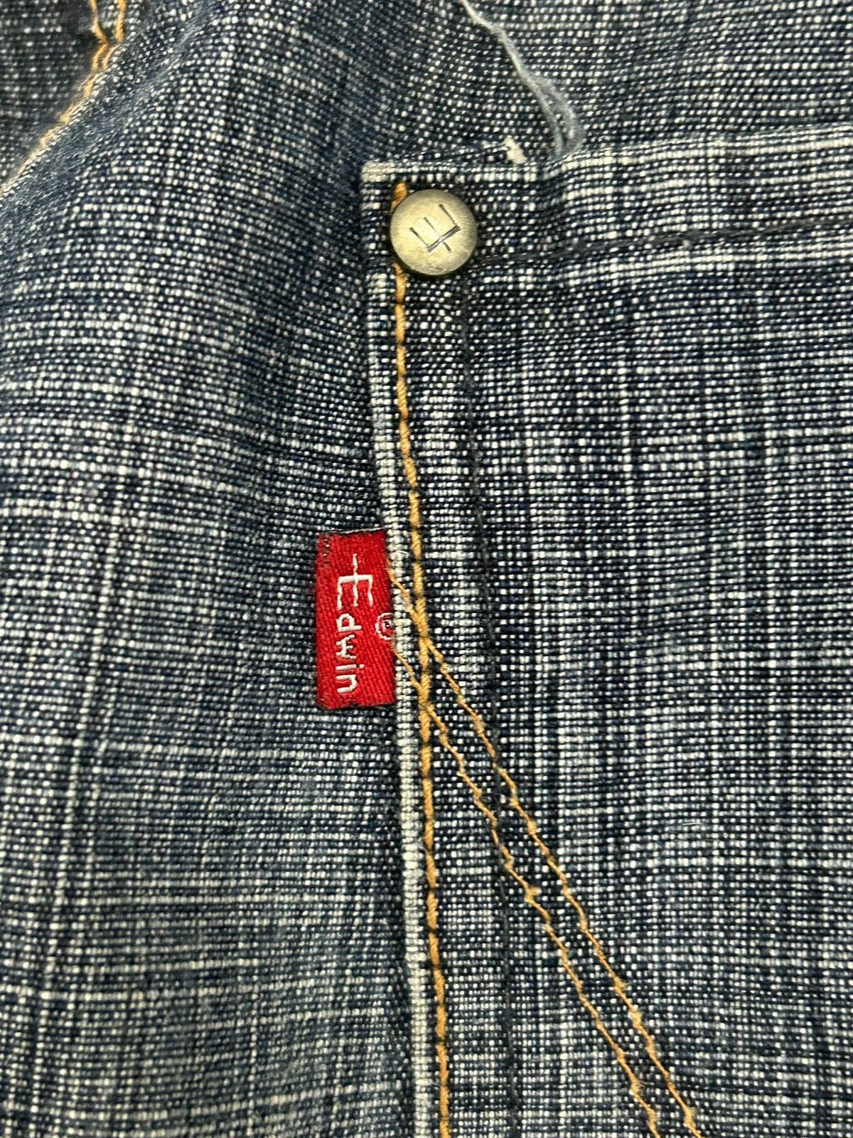 20471120 × Edwin × Japanese Brand Vintage Edwin E Function Japan Denim Engineer Style Size US 30 / EU 46 - 18 Thumbnail