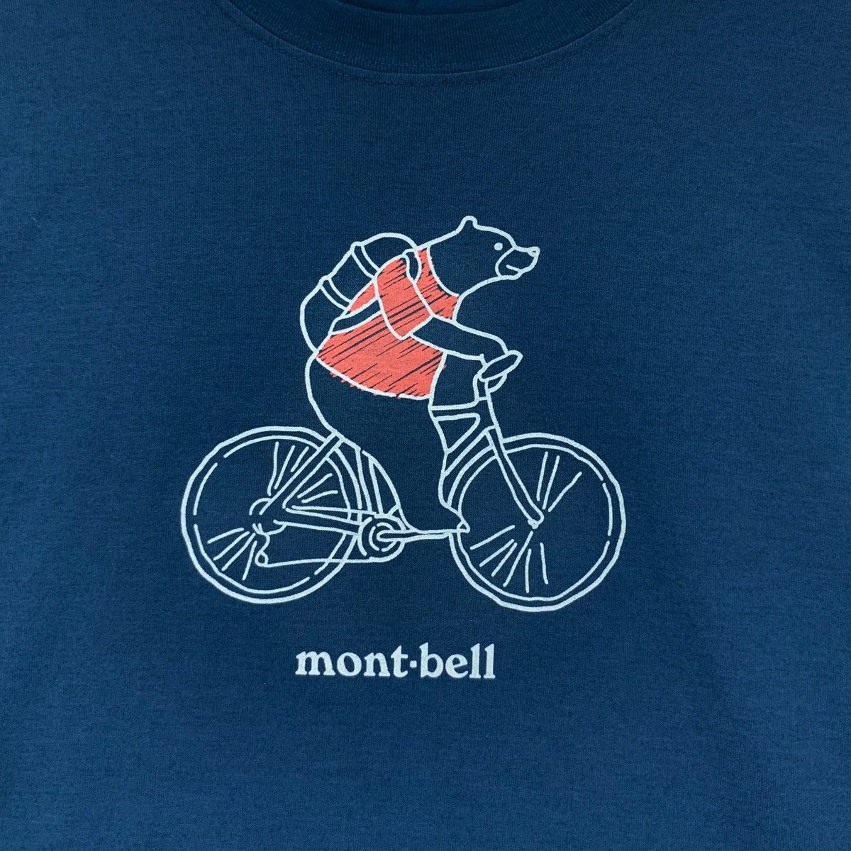 Montbell MONTBELL BEAR OUTDOOR Cycle Nature Tee Shirt Top Camping Size US S / EU 44-46 / 1 - 3 Thumbnail