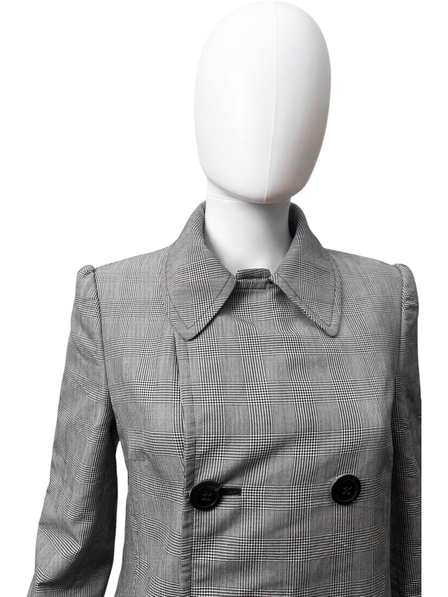 Comme des Garcons × Junya Watanabe A/W 2009 Double Breasted Grey Coat Size M / US 6-8 / IT 42-44 - 5 Thumbnail