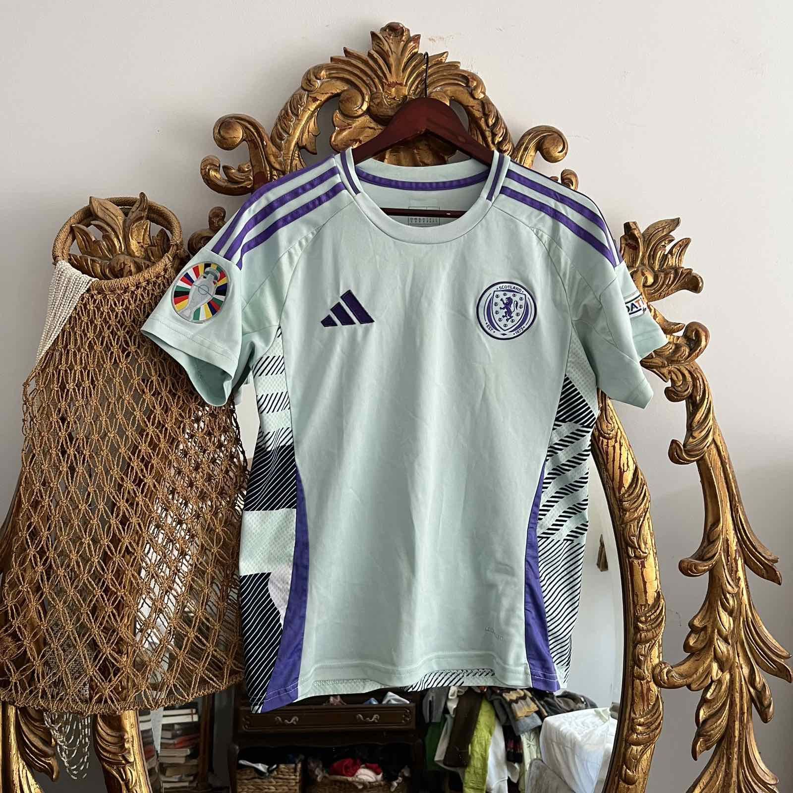 Adidas Adidas Scotland 2024/25 Away Jersey Tshirt Soccer Size US S / EU 44-46 / 1 - 1 Thumbnail