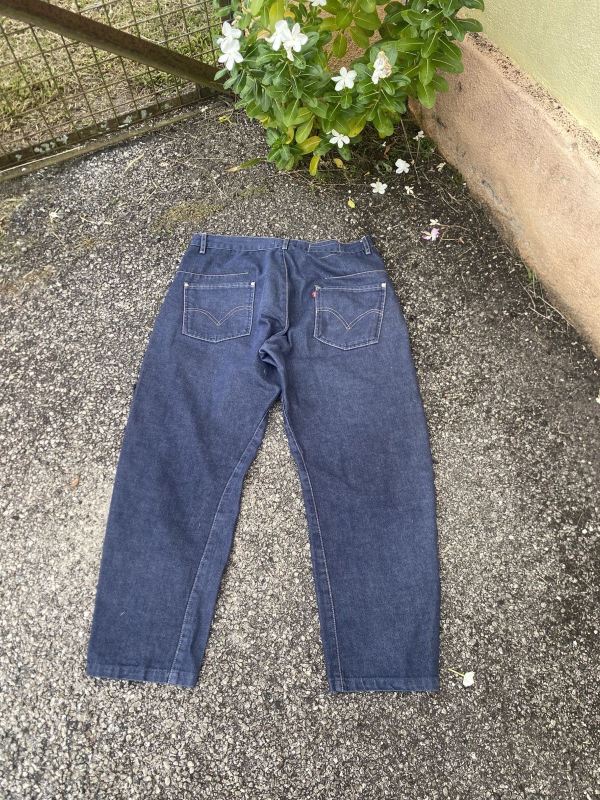 Levi's Vintage Y2K 2000 Levi's Engineered Jeans Denim Size US 32 / EU 48 - 6 Thumbnail