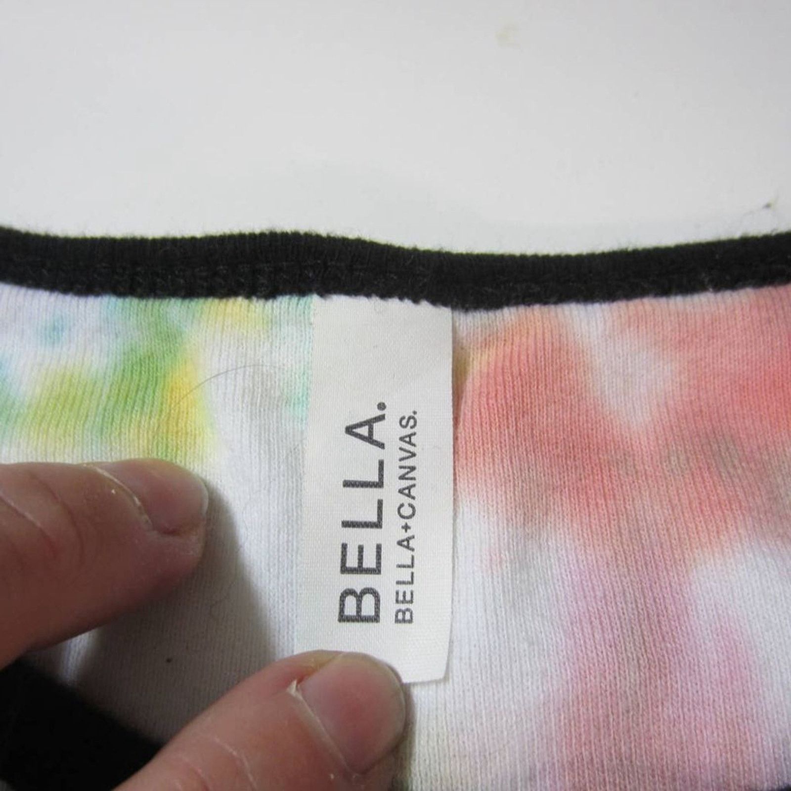 Handmade Retro Holiday Tie Dye Baseball Tee Bella Canvas M Size M / US 6-8 / IT 42-44 - 4 Thumbnail