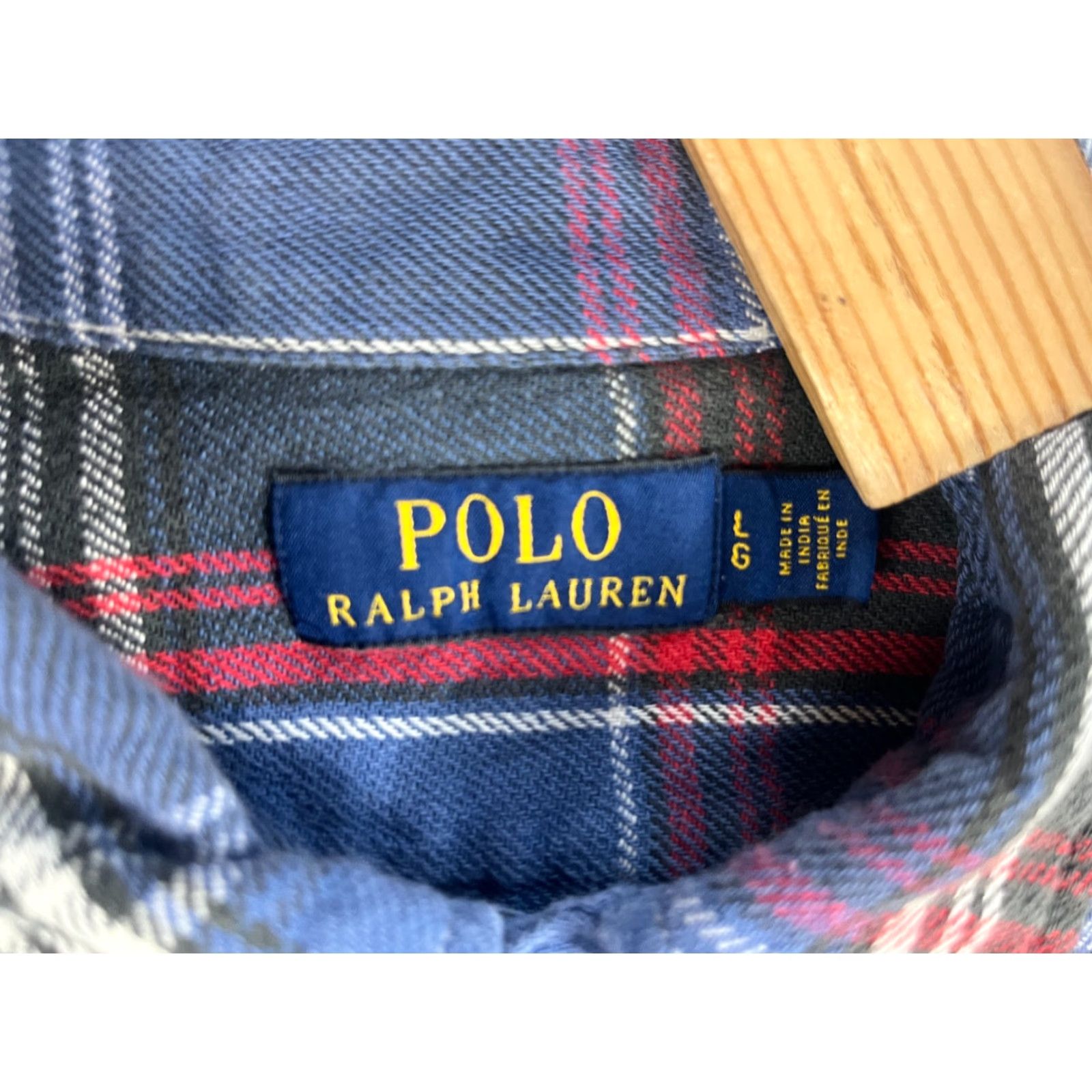 Polo Ralph Lauren Polo Ralph Lauren Button-Up Flannel Shirt Plaid Multicolor Sz L Mens Size US L / EU 52-54 / 3 - 4 Thumbnail