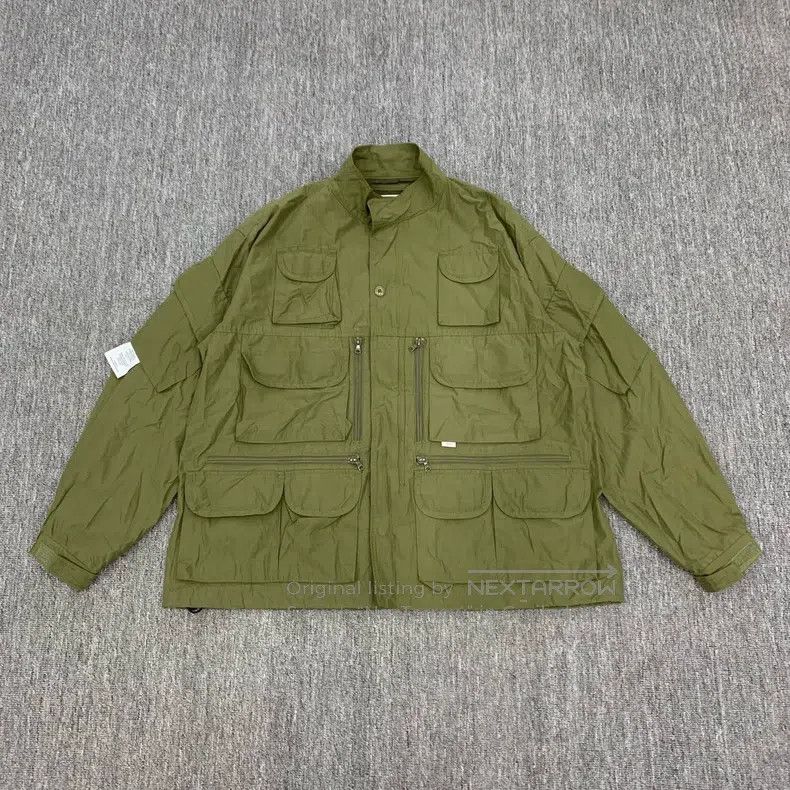 Wtaps Wtaps Green Multi-pocket Eight-pocket Jacket Size US S / EU 44-46 / 1 - 1 Thumbnail