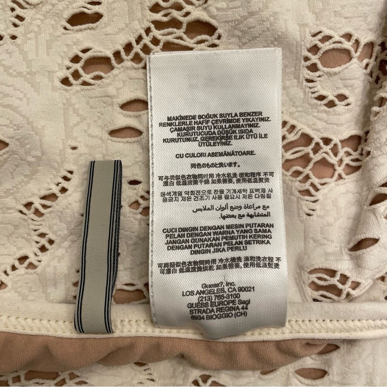 Guess GUESS Scoop Neck Shirt XS/S Size XS / US 0-2 / IT 36-38 - 12 Thumbnail