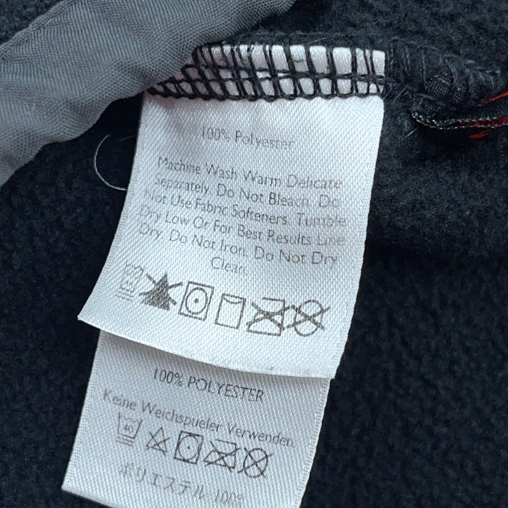 Eddie Bauer Eddie Bauer Vest Men XL Black Gray Fleece Zip Vest Layer Outdoor Hiking Size US XL / EU 56 / 4 - 5 Thumbnail