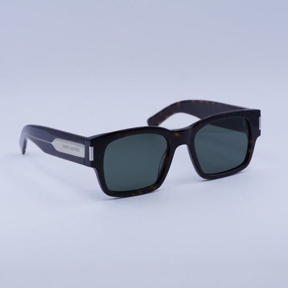 Saint Laurent Paris 🕶️ New Saint Laurent SL617 002 Sunglasses - Dark Havana Size ONE SIZE - 8 Thumbnail