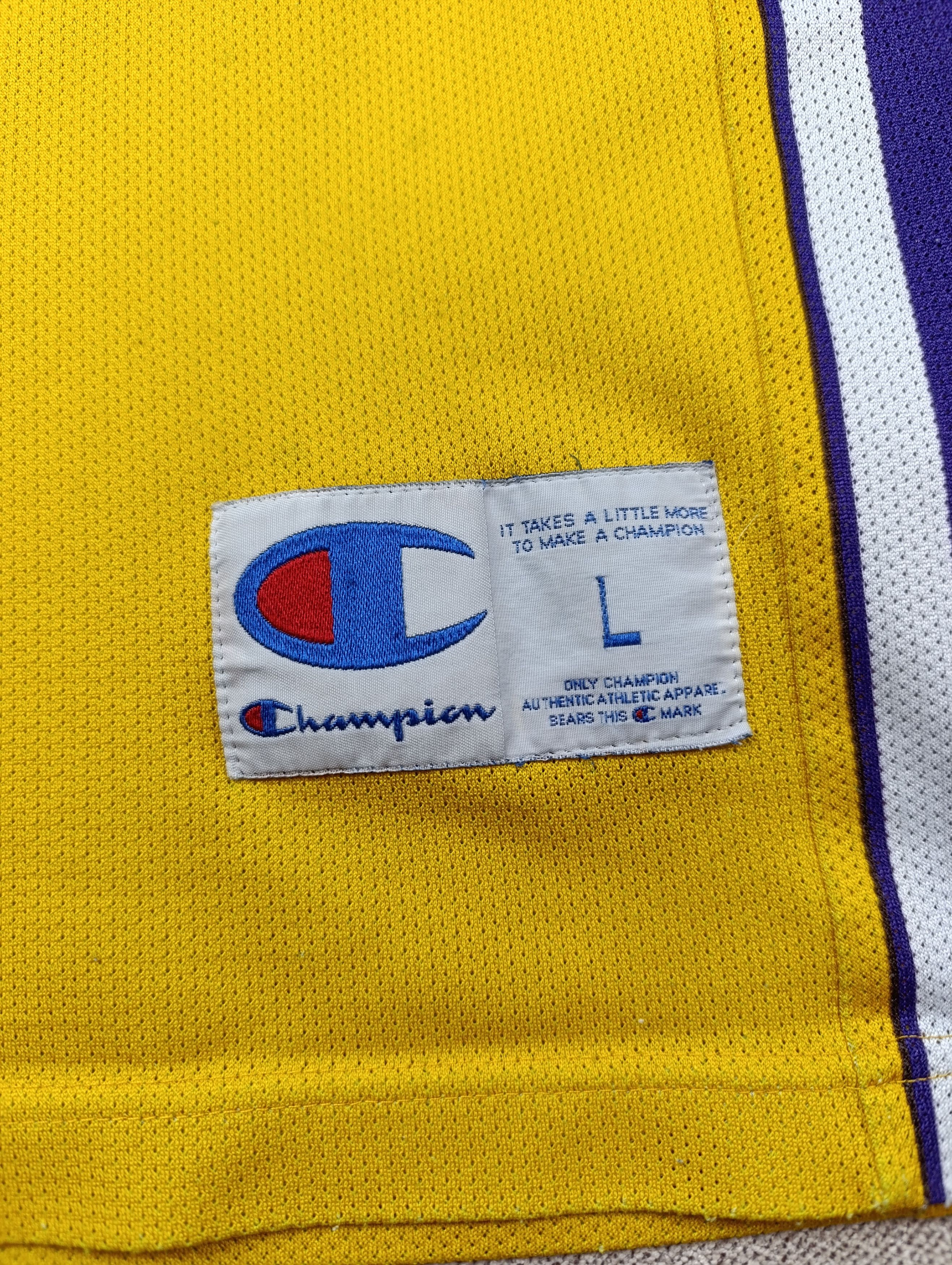Champion LOS ANGELES LAKERS BASKETBALL JERSEY CHAMPION NBA BRYANT Size US L / EU 52-54 / 3 - 5 Thumbnail