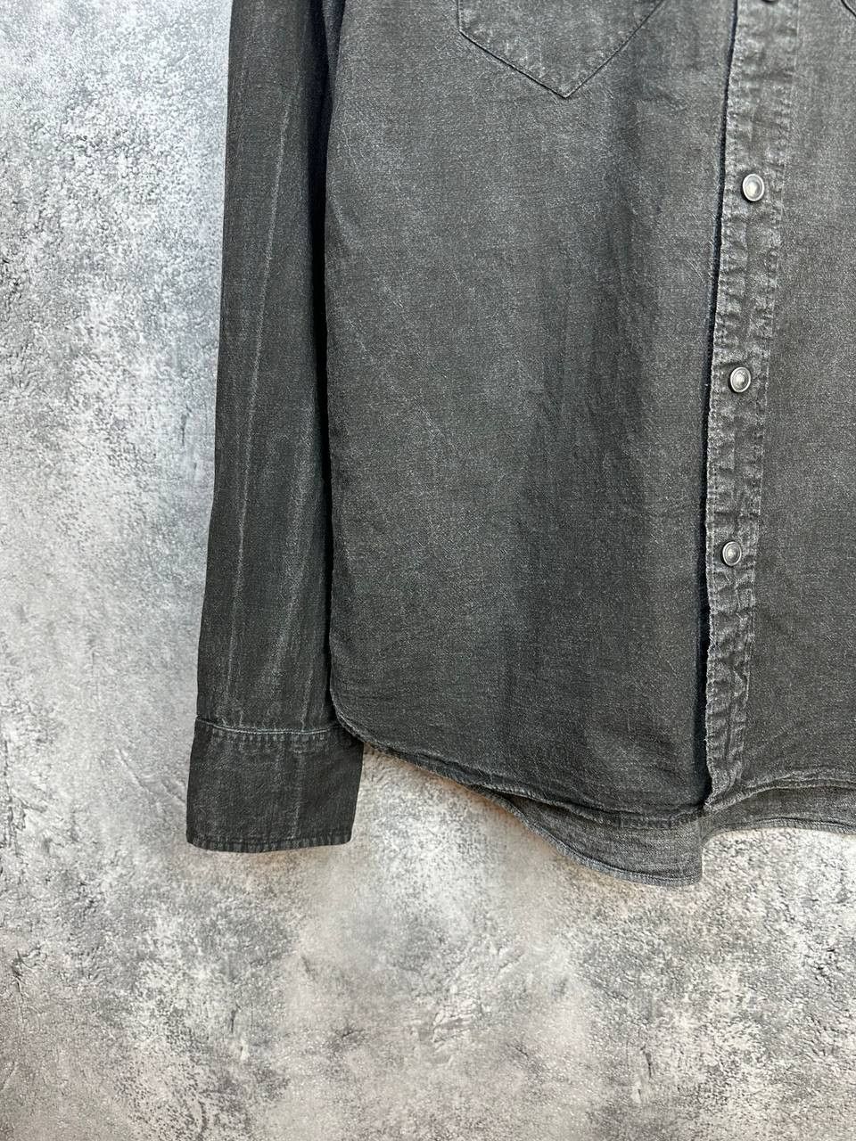 Levi's Levi’s Western Denim Shirt Snap Button Corduroy Collar Size US M / EU 48-50 / 2 - 6 Thumbnail
