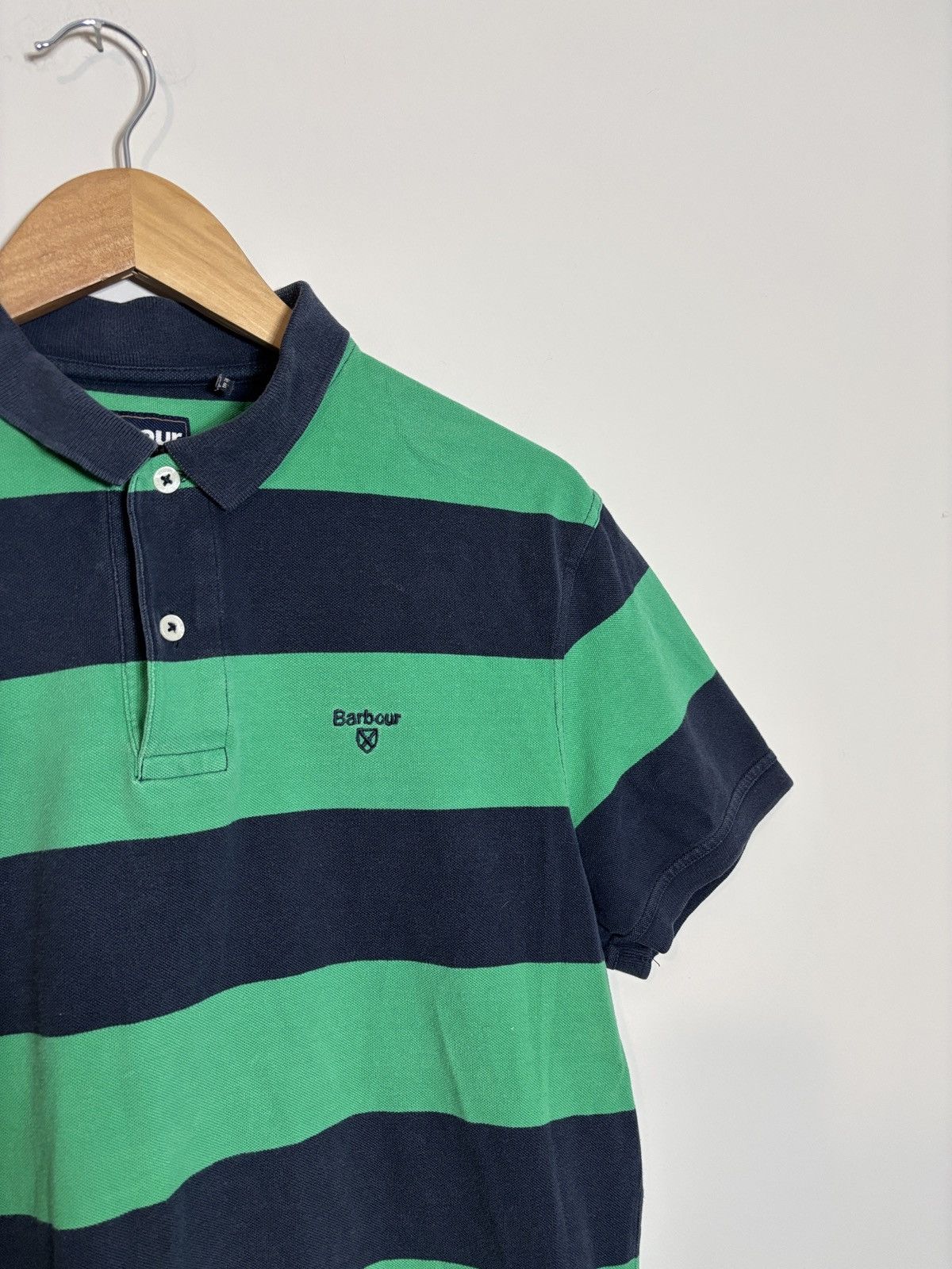 Barbour Barbour Striped Polo Shirt Size US L / EU 52-54 / 3 - 2 Thumbnail