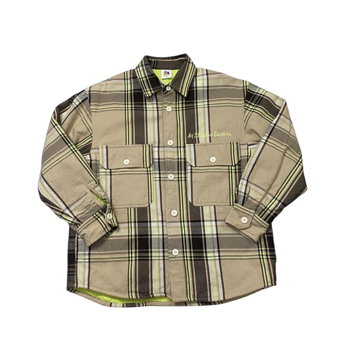 Japanese Brand × Studio Seven Honest College quilted flannel Size US L / EU 52-54 / 3 - 7 Thumbnail