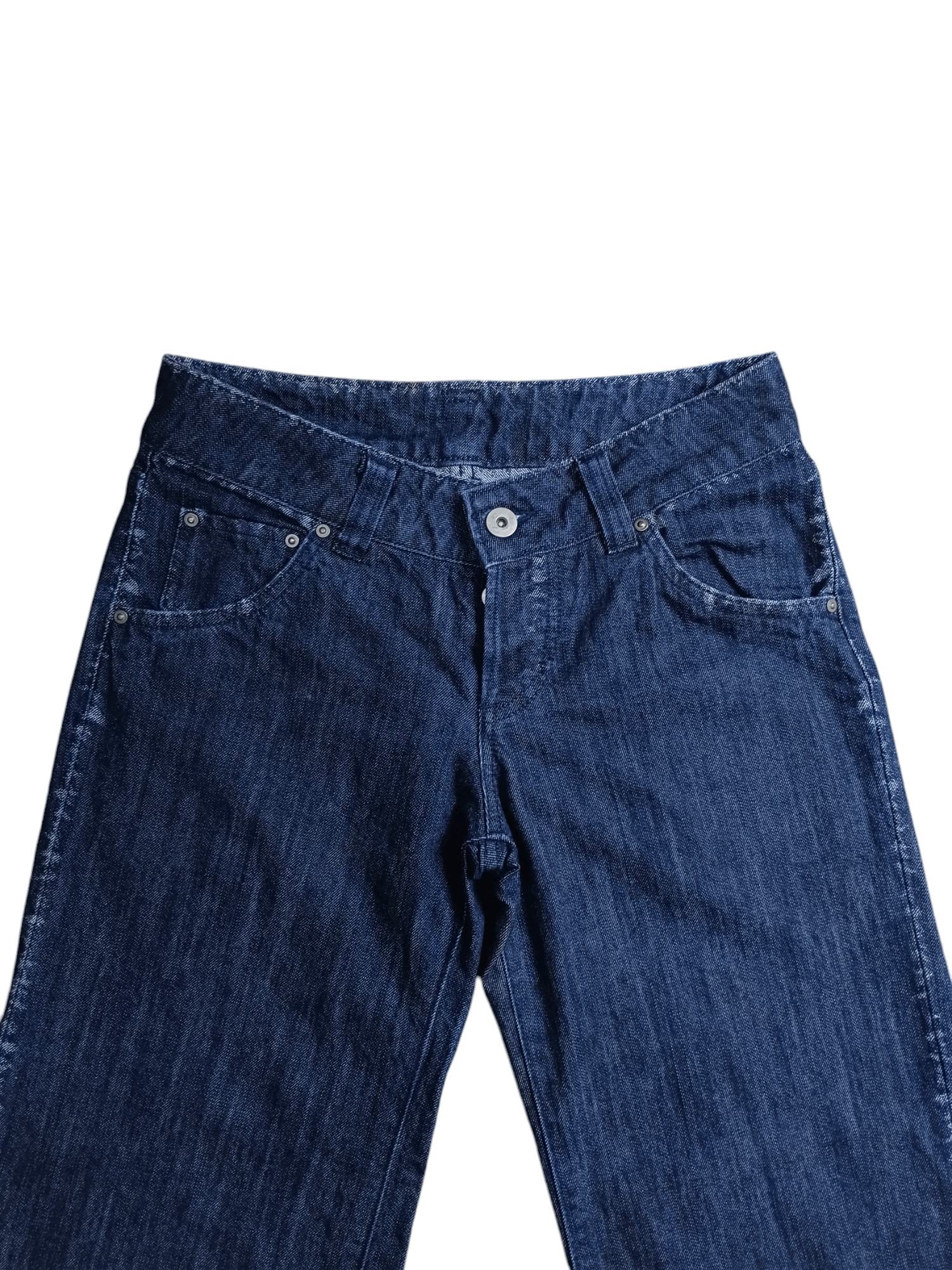 Issey Miyake ISSEY MIYAKE FLARE A-POC COTTON GALAXY DENIM Size 28" / US 6 / IT 42 - 4 Thumbnail