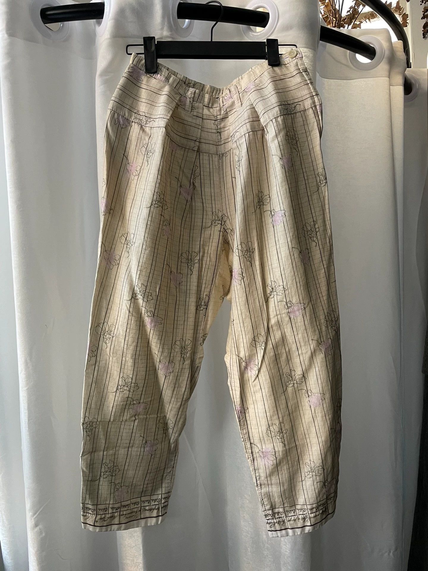 Comme des Garcons Comme des Garcons Vintage Printed Pants - dmc Size US 26 / EU 42 - 1 Thumbnail