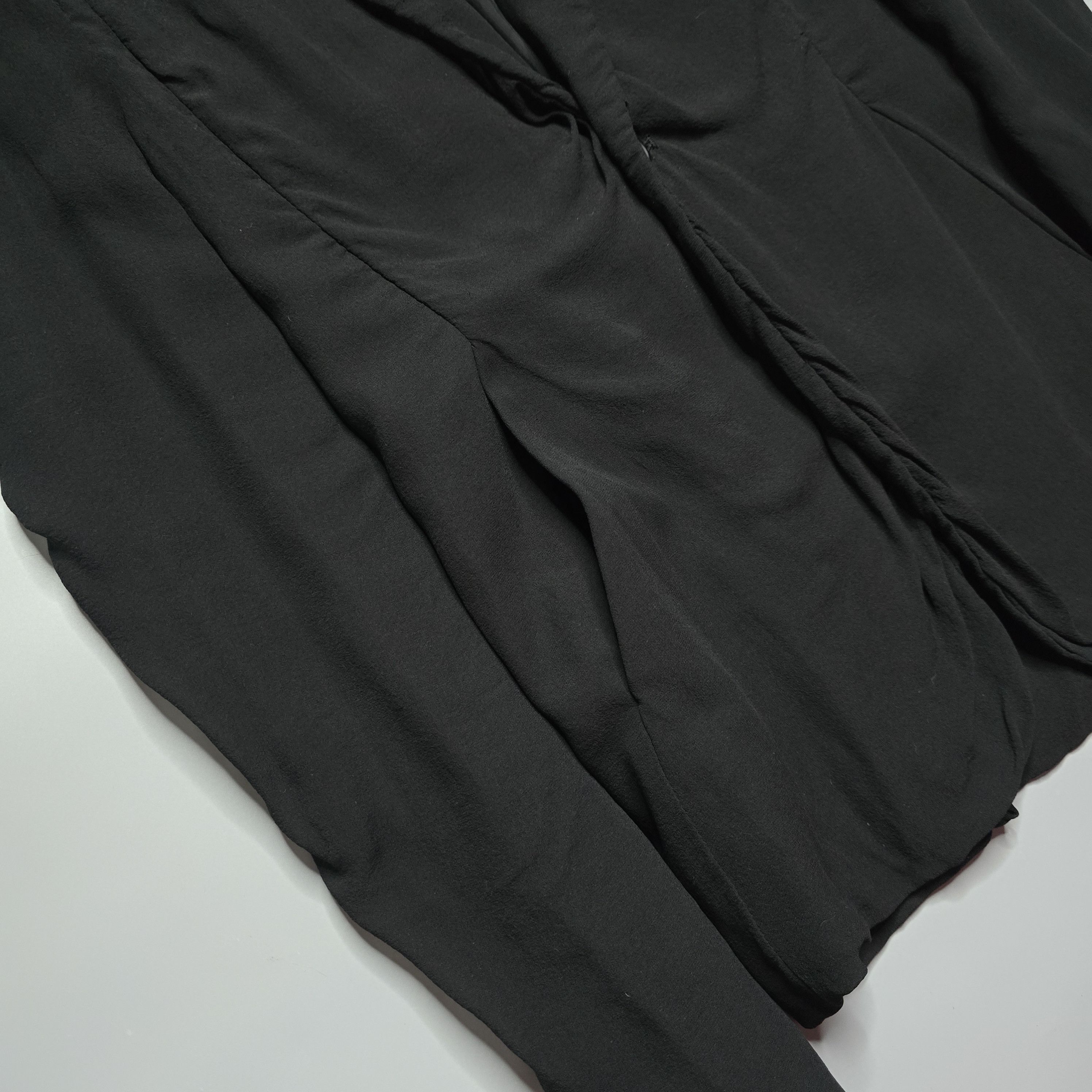 Rick Owens Rick Owens - SS09 Strutter Silk Crepe Blazer Jacket Size XS / US 0-2 / IT 36-38 - 5 Thumbnail