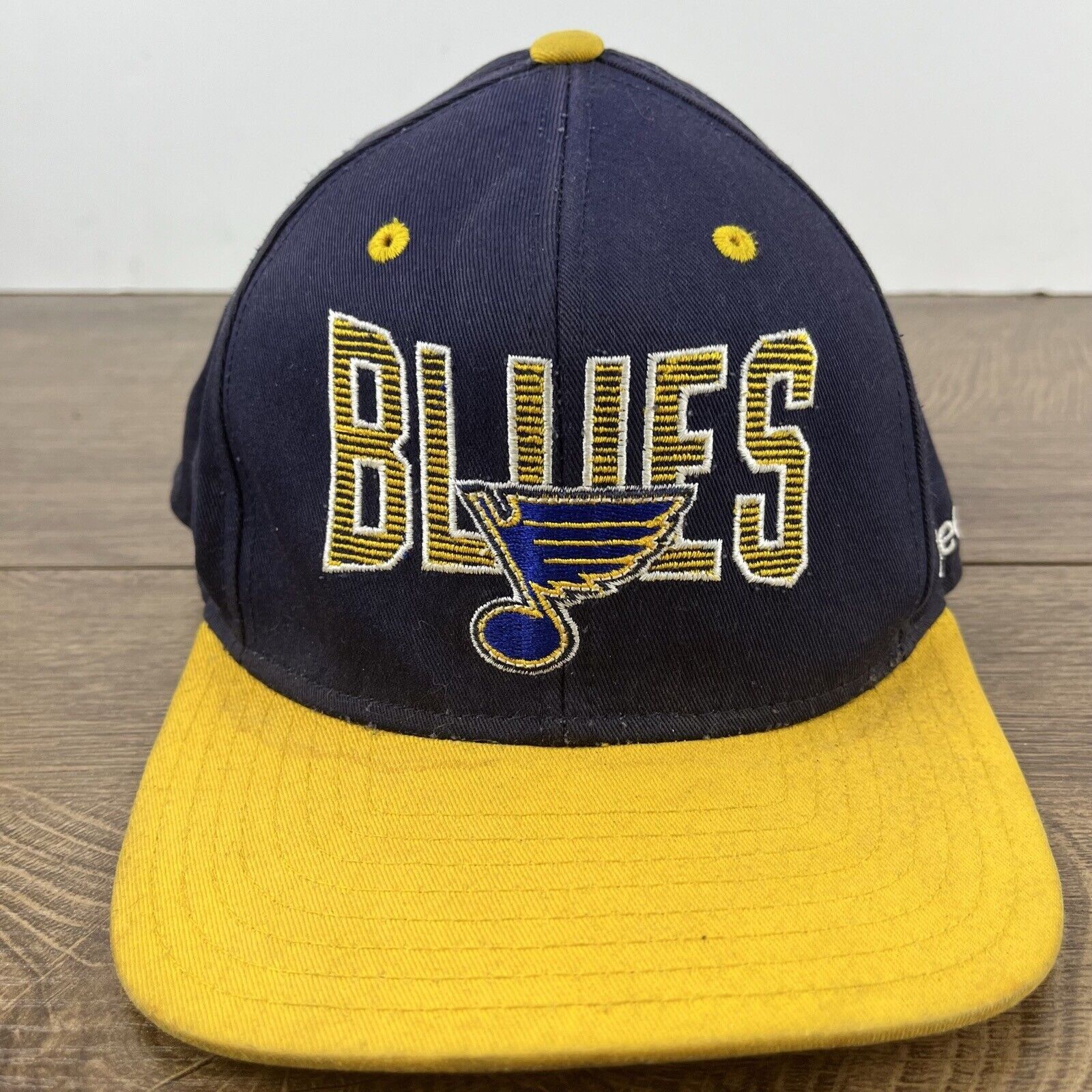 Reebok St Louis Blues Reebok Hat Snapback Blue Cap Adjustable Blue Size ONE SIZE - 5 Thumbnail