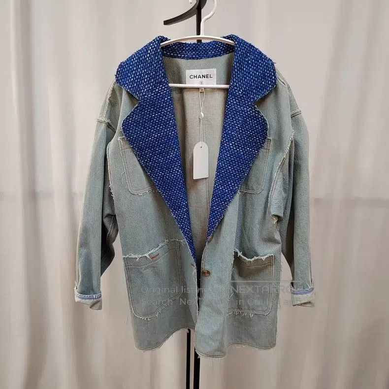Chanel Chanel Denim jacket Size XXS / US 00 / IT 34 - 1 Thumbnail