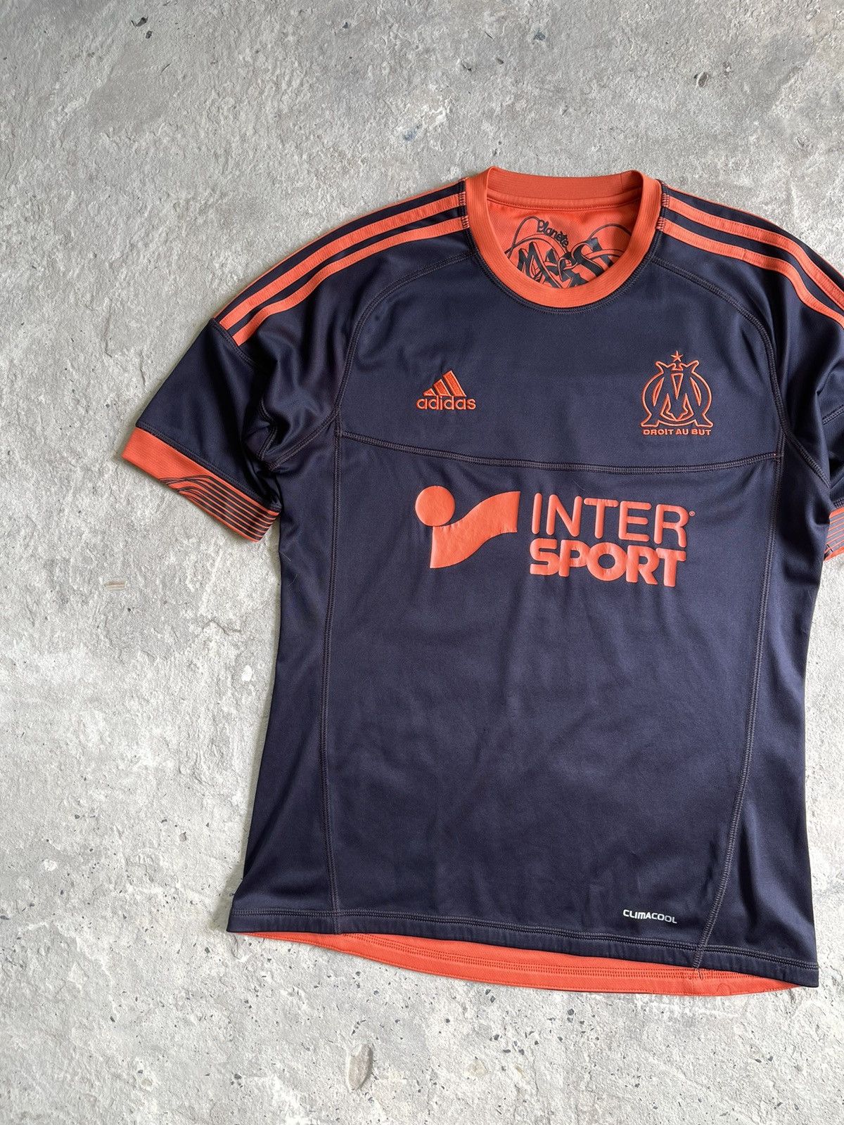 Adidas Olympique Marseille 2012/2013 Reversible Adidas Jersey Shirt Size US S / EU 44-46 / 1 - 3 Thumbnail