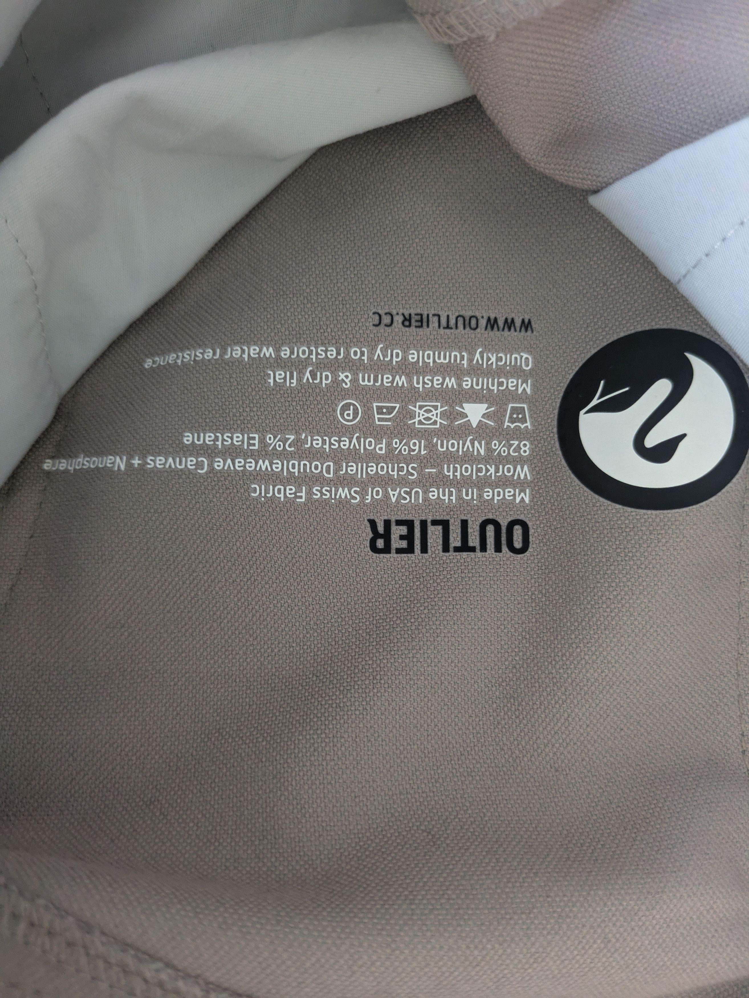 Outlier Slim Dungarees - Concrete Size US 30 / EU 46 - 4 Thumbnail