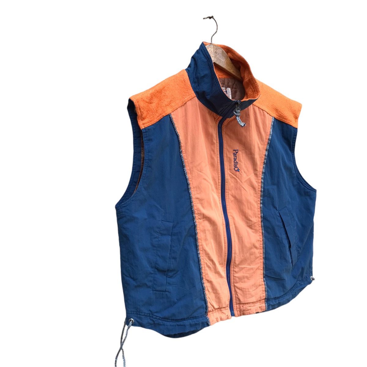 Anime × Japanese Brand × Paradise PARADISO MULTICOLORS SLEEVELESS ZIPPER JACKET Size US M / EU 48-50 / 2 - 3 Thumbnail