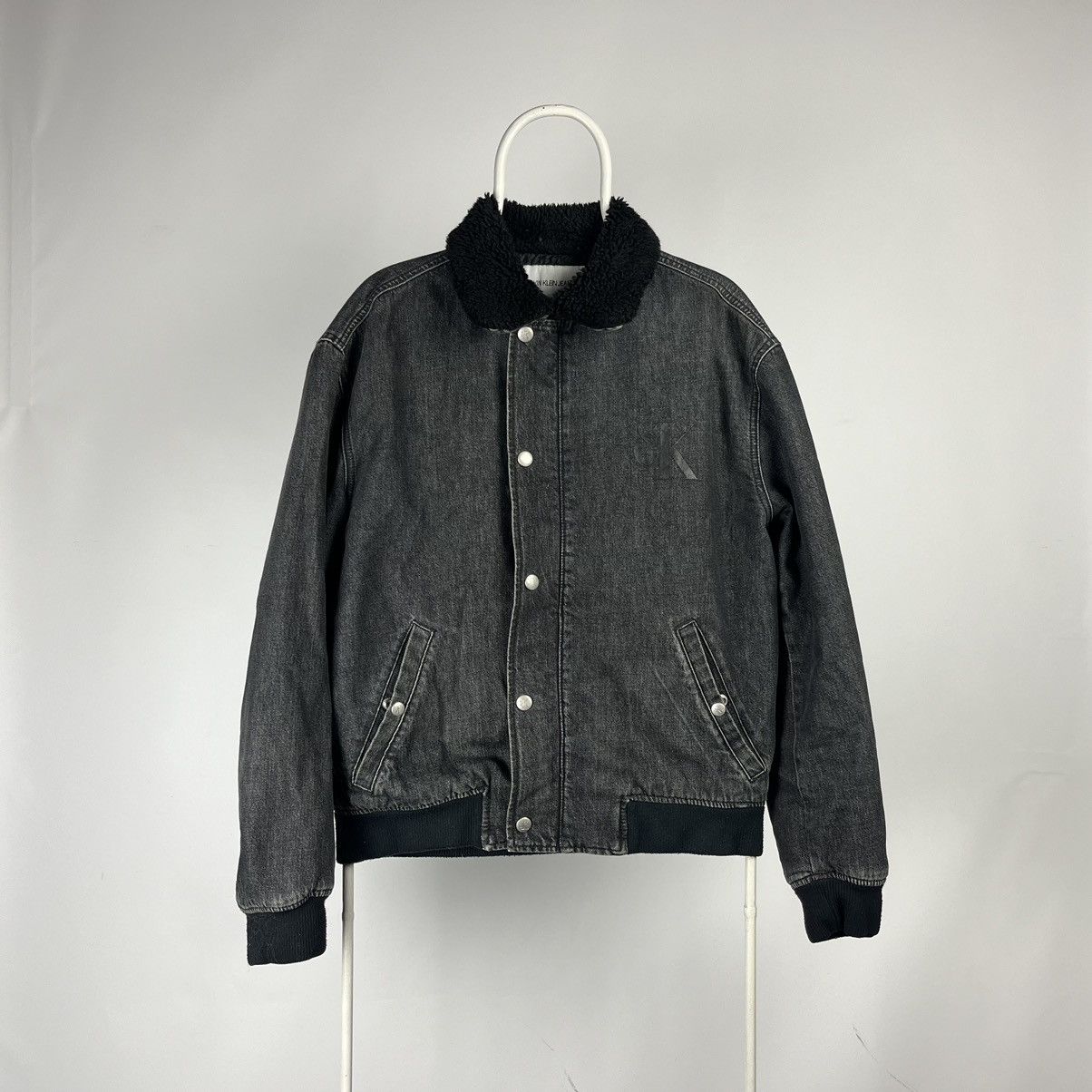 Calvin Klein Calvin Klein jeans denim bomber sherpa jacket size Medium Size US M / EU 48-50 / 2 - 1 Thumbnail