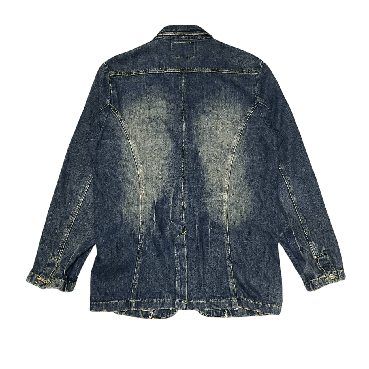 Japanese Brand Vintage Big Shark Denim Jacket Size US M / EU 48-50 / 2 - 10 Thumbnail