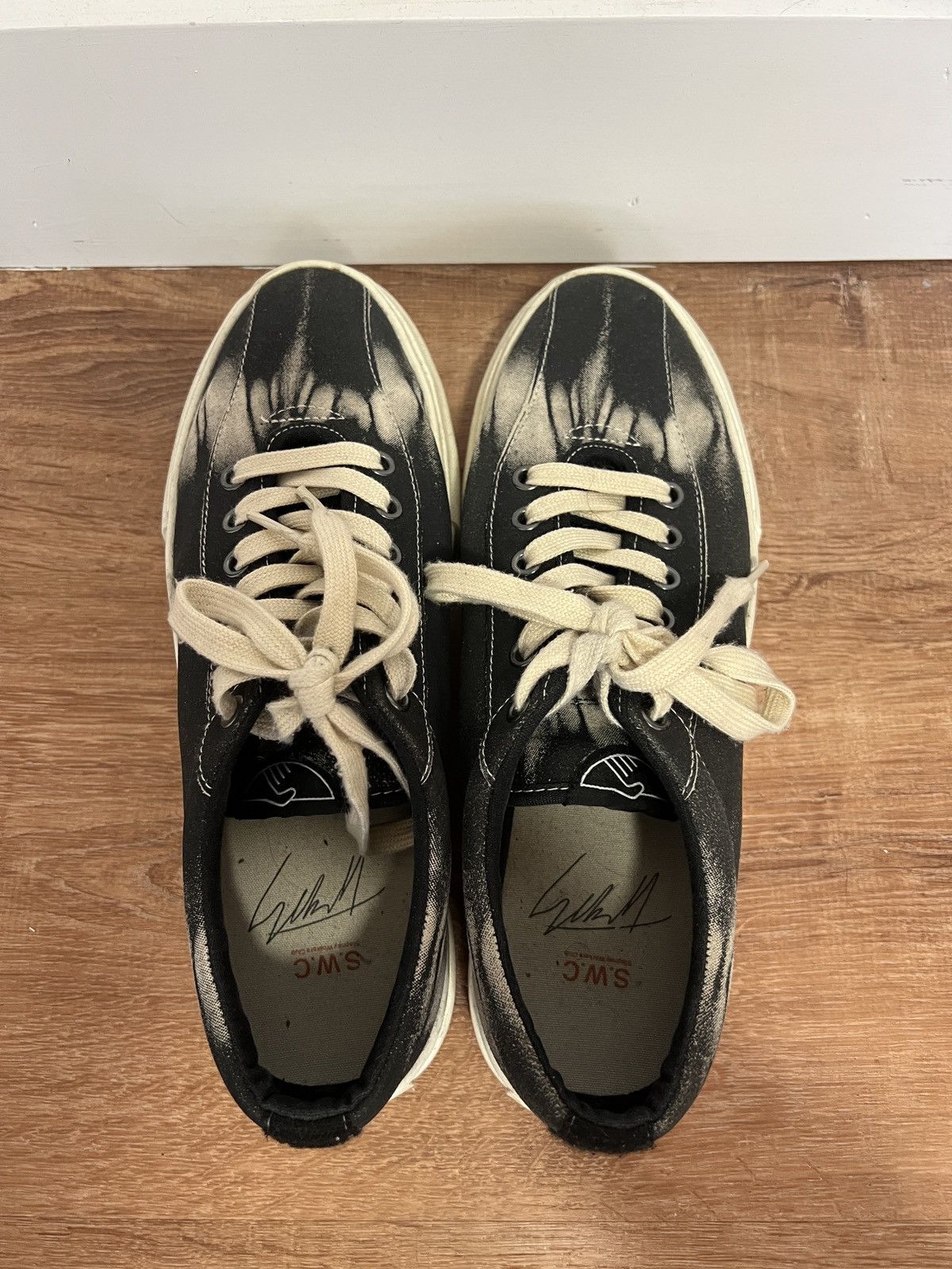 Stepney Workers Club Stepney Workers Club Dellow Tie-Dye Suede Sneaker Size US 9 / EU 42 - 2 Thumbnail