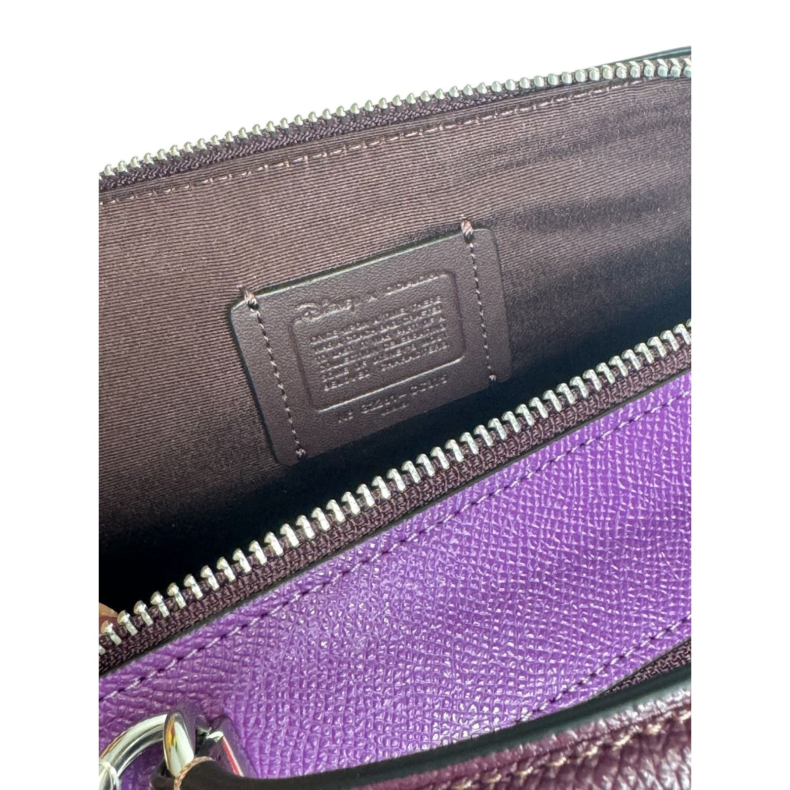 Coach Disney X Coach Box Purple Crossbody Ursula Little Mermai Size ONE SIZE - 10 Thumbnail