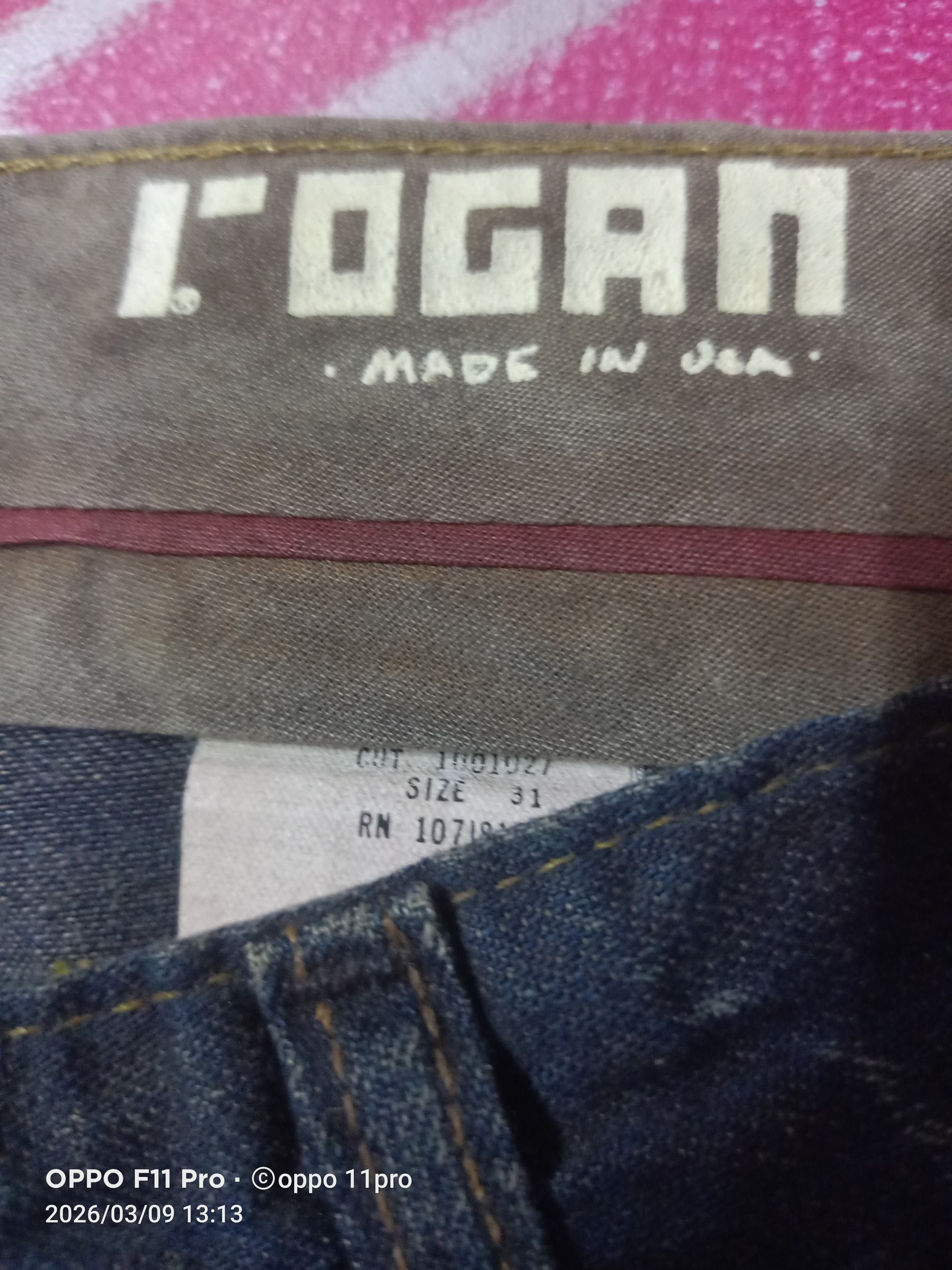 Rogan 💥 Rogan Flare Denim Men Button Fly 32X30 💥 Size US 32 / EU 48 - 10 Thumbnail