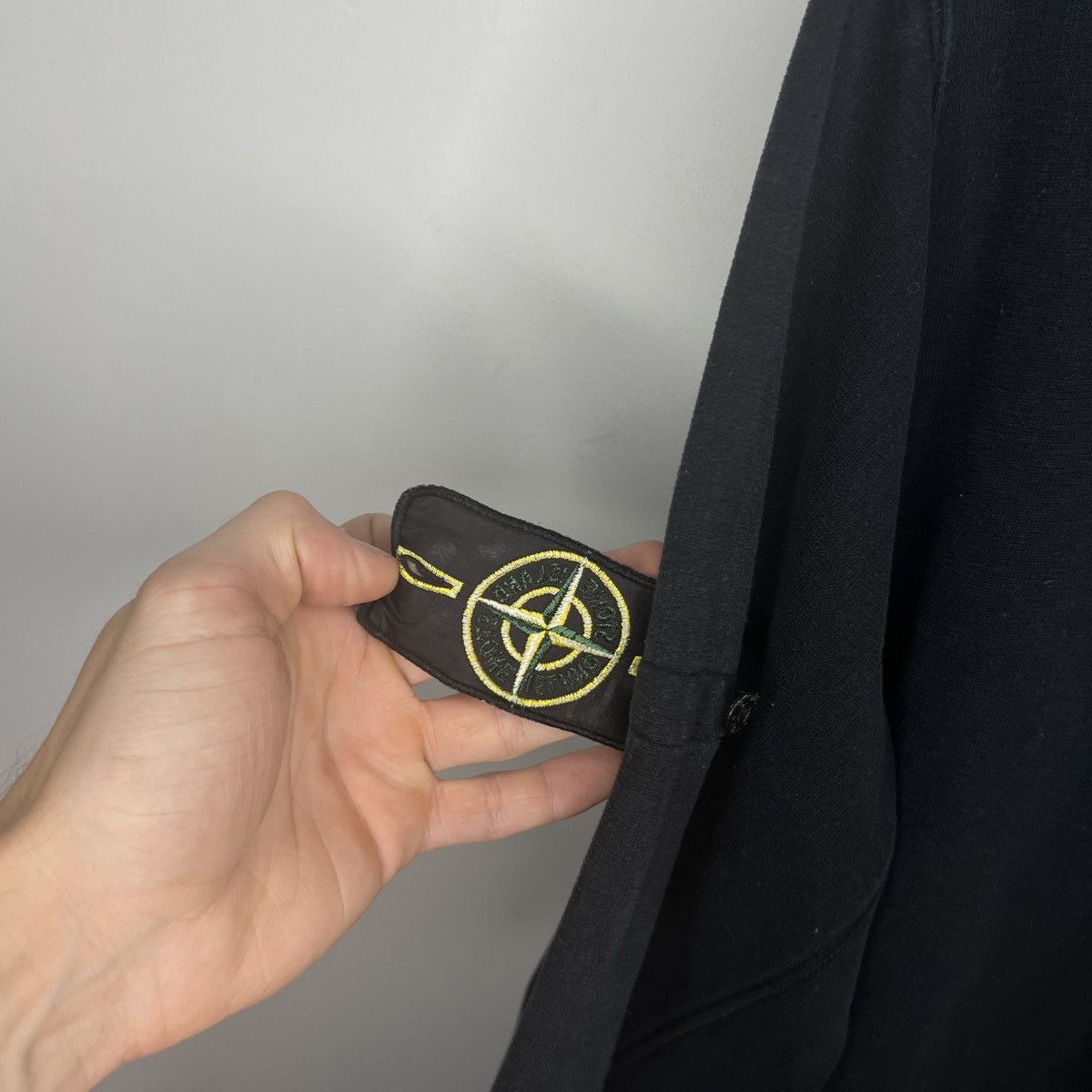Stone Island Stone Island Hoodie Sweatshirt Hooded Black Patch Logo Size US L / EU 52-54 / 3 - 10 Thumbnail