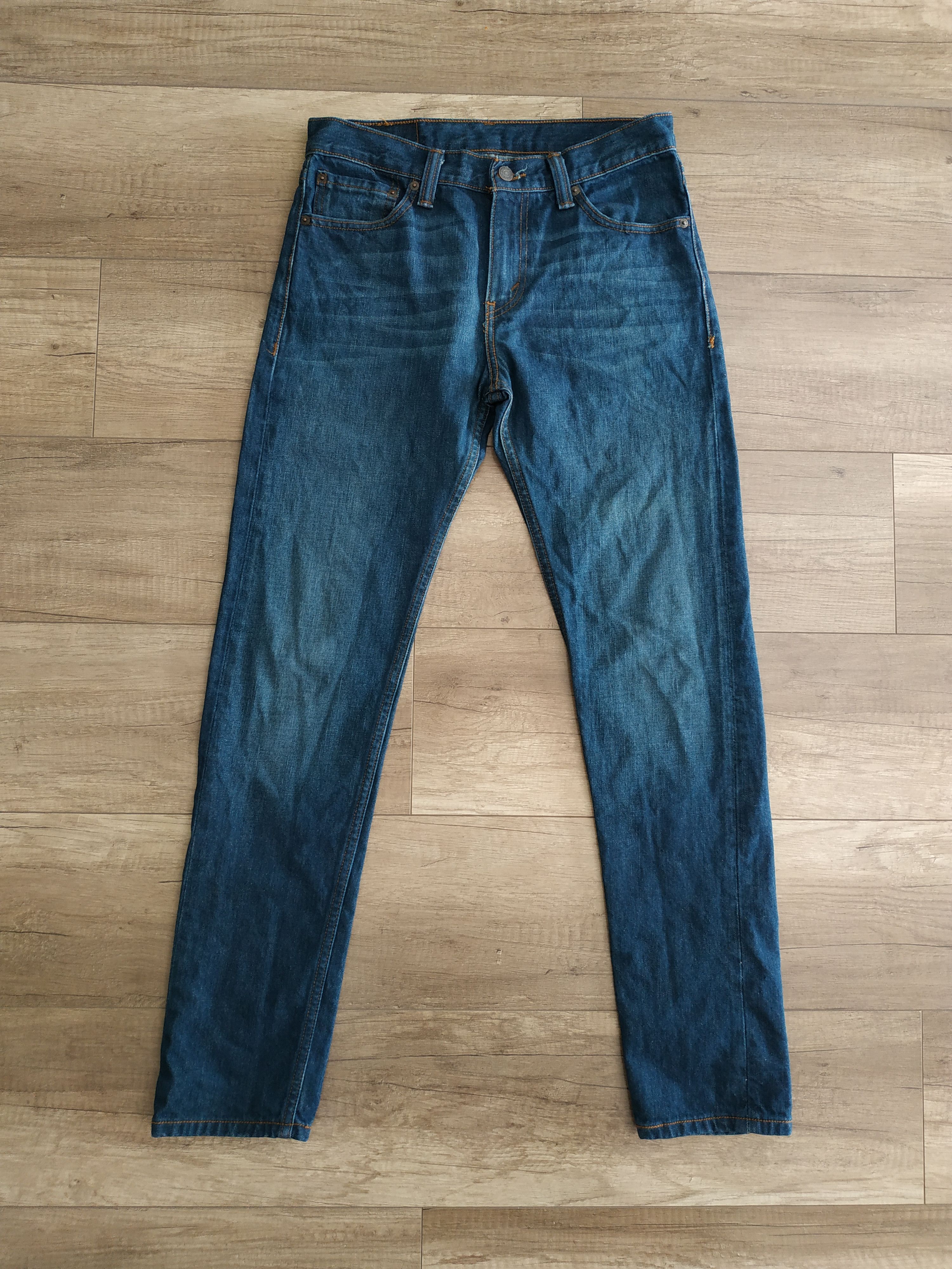 Levi's Levi's 508 Men's Slim Fit Navy Jeans, W29 L32 Size US 29 - 2 Thumbnail