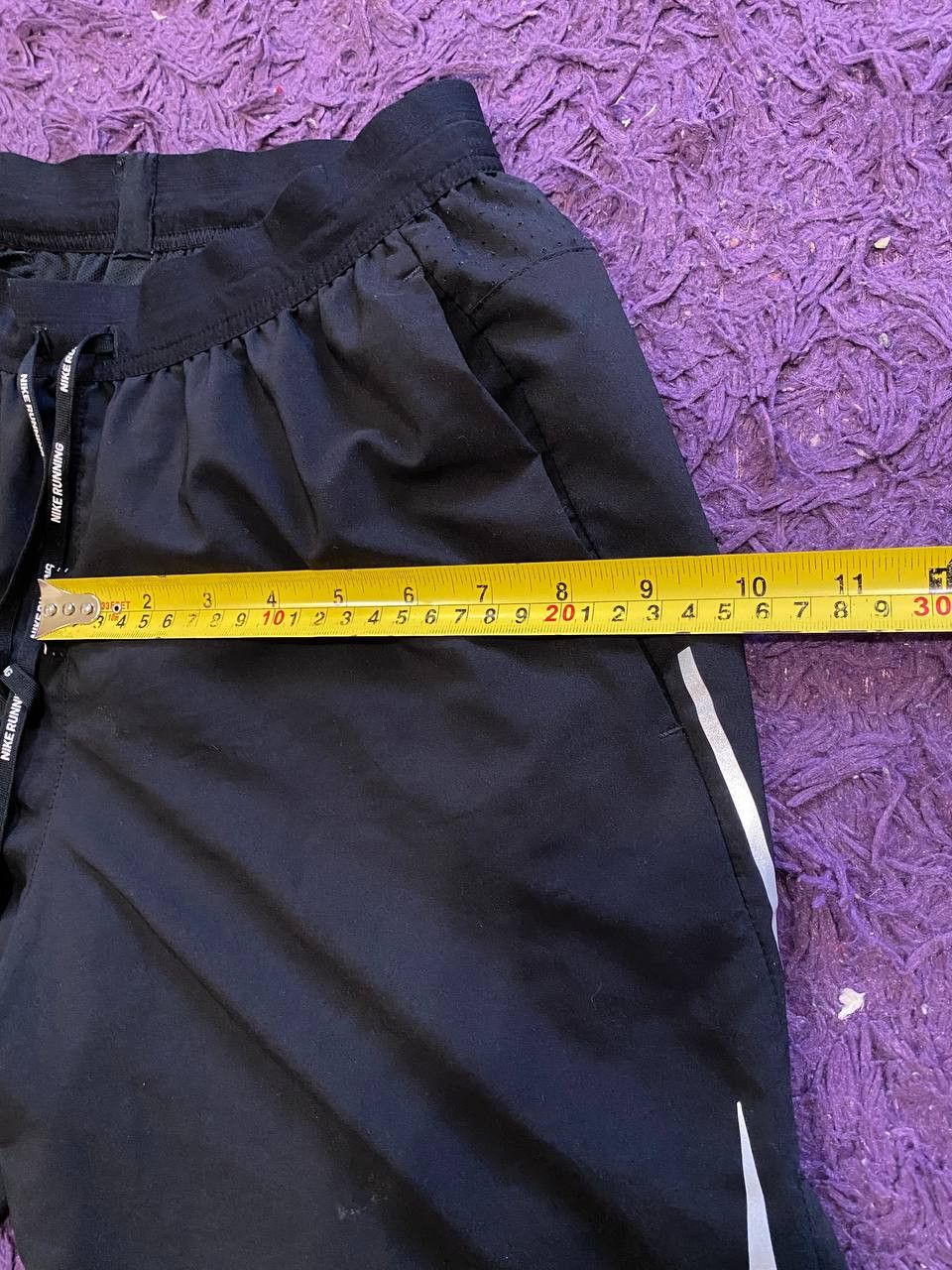 Nike Vintage DRI-FIT NIKE logo black shorts Y2K sportwear Size US 30 / EU 46 - 10 Thumbnail
