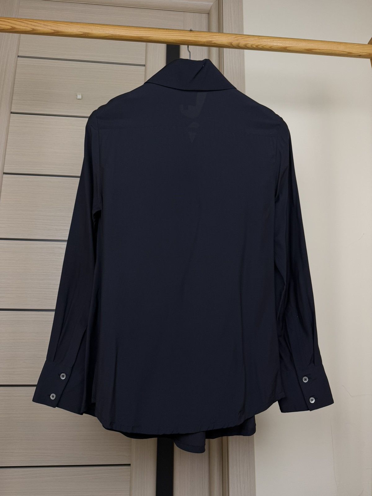 Vivienne Westwood Vivienne Westwood Womens Drape silk bloose Shirt Black Size M / US 6-8 / IT 42-44 - 8 Thumbnail