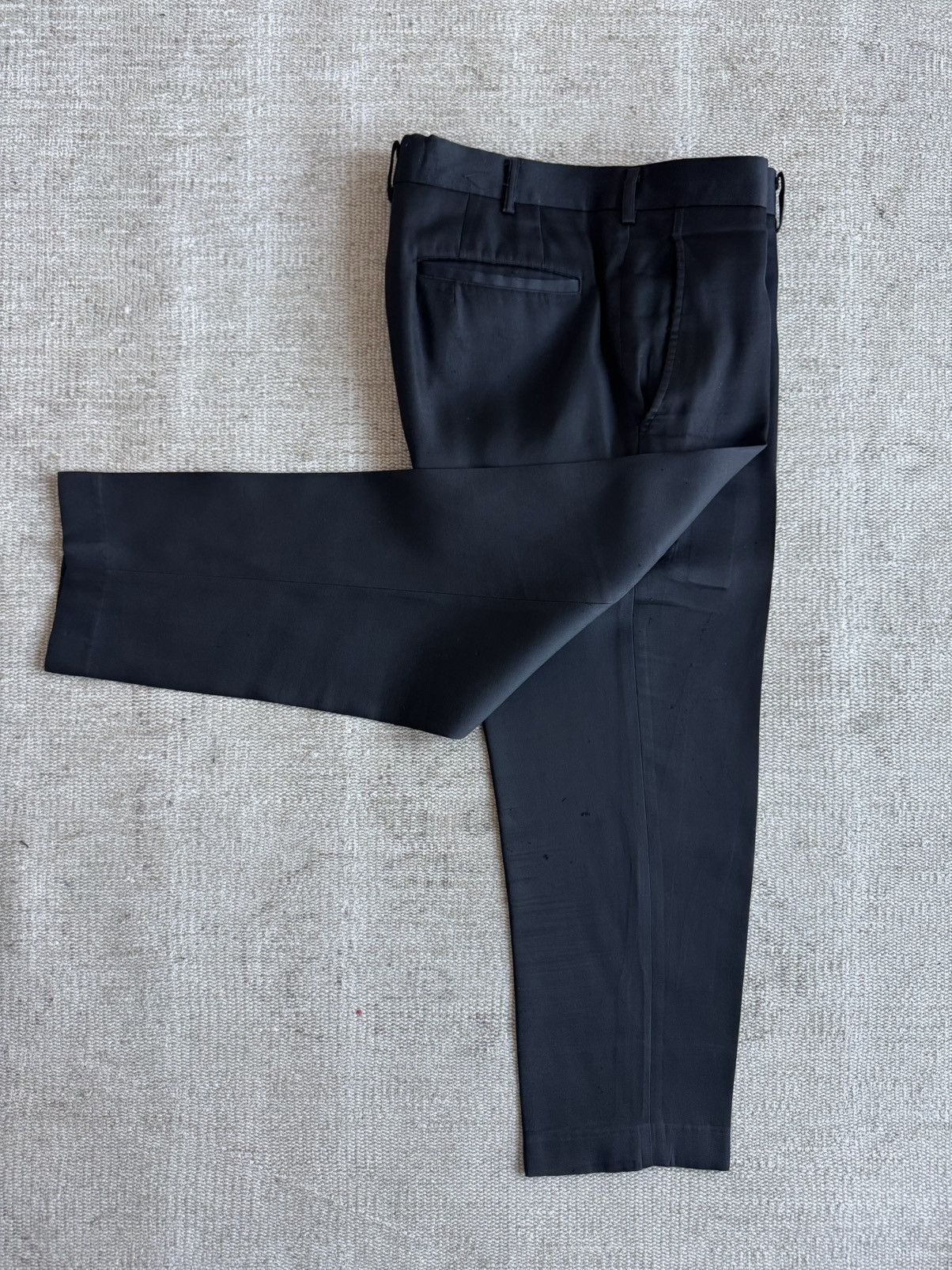 Comme des Garcons Homme Plus Comme Des Garçons Homme Plus satin pats cropped ad 2015 sz s Size US 31 - 8 Thumbnail