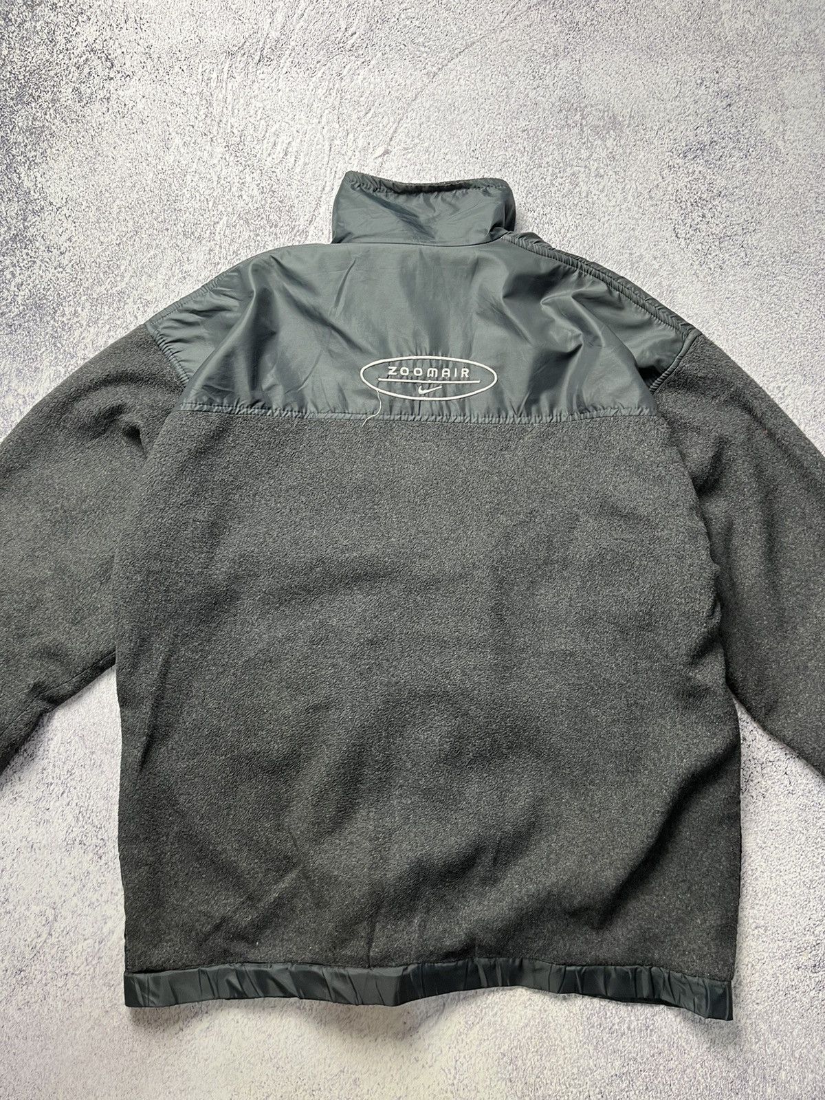 Nike Vintage Nike Zoom Fleece Jacket Baggy styles 90's Y2K Size US XXL / EU 58 / 5 - 23 Thumbnail