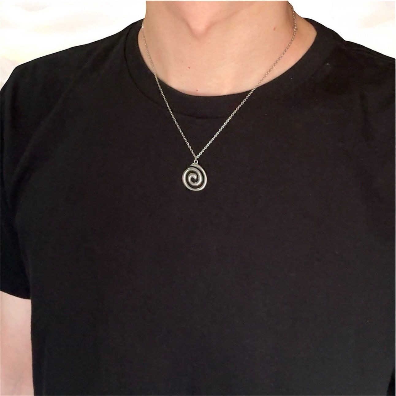 Other Spiral Pendant Necklace for Men Women Unisex Style Size ONE SIZE - 8 Thumbnail