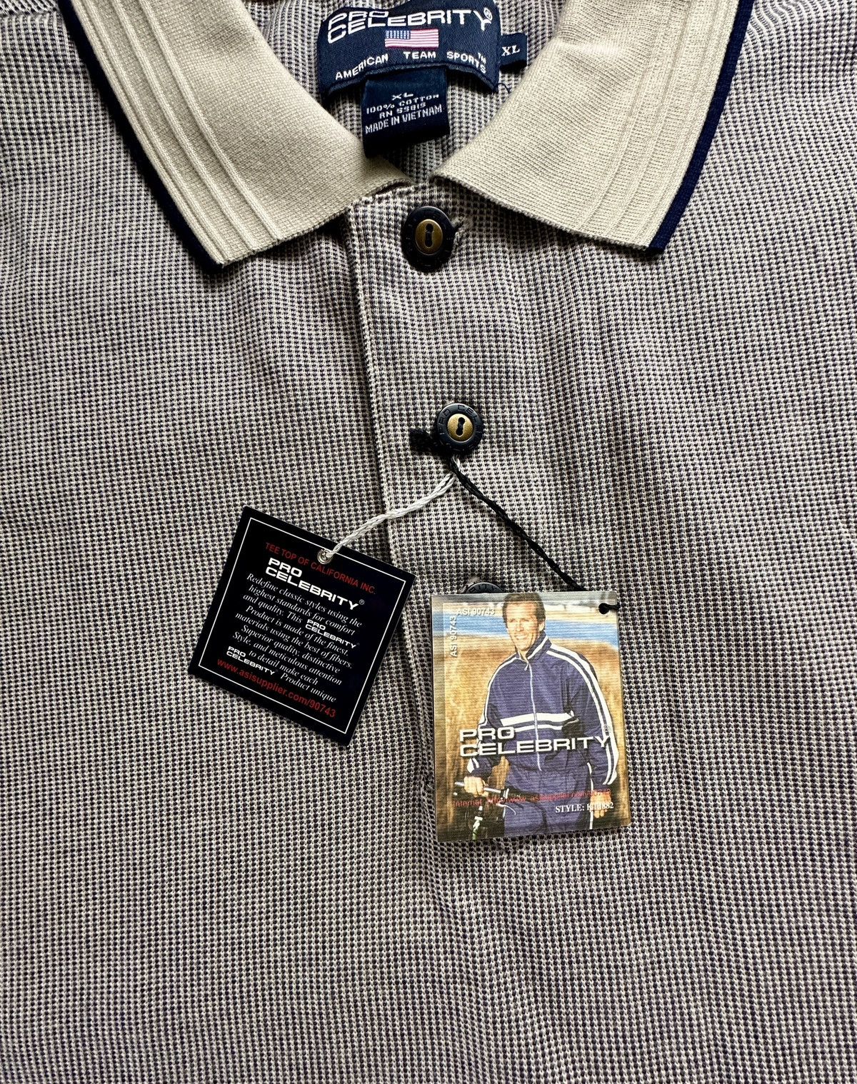 Vintage Vintage Polo Celebrity Button Up Size US XL / EU 56 / 4 - 4 Thumbnail