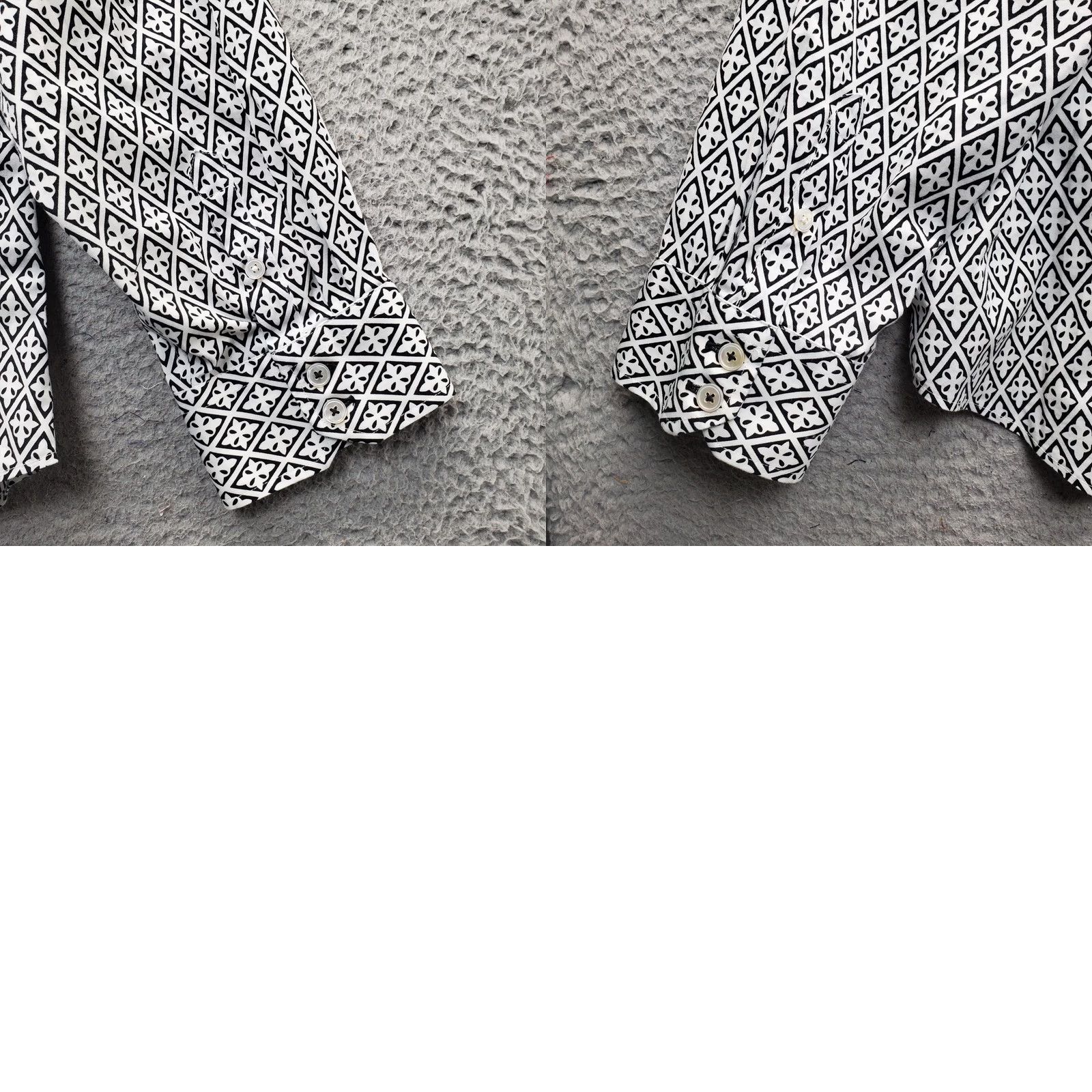 Talbots Talbots Shirt Womens 20W Multicolor Geometric Non-Iron Long Sleeve Collared Button Up Mens? Size 3XL / US 20-22 - 8 Thumbnail