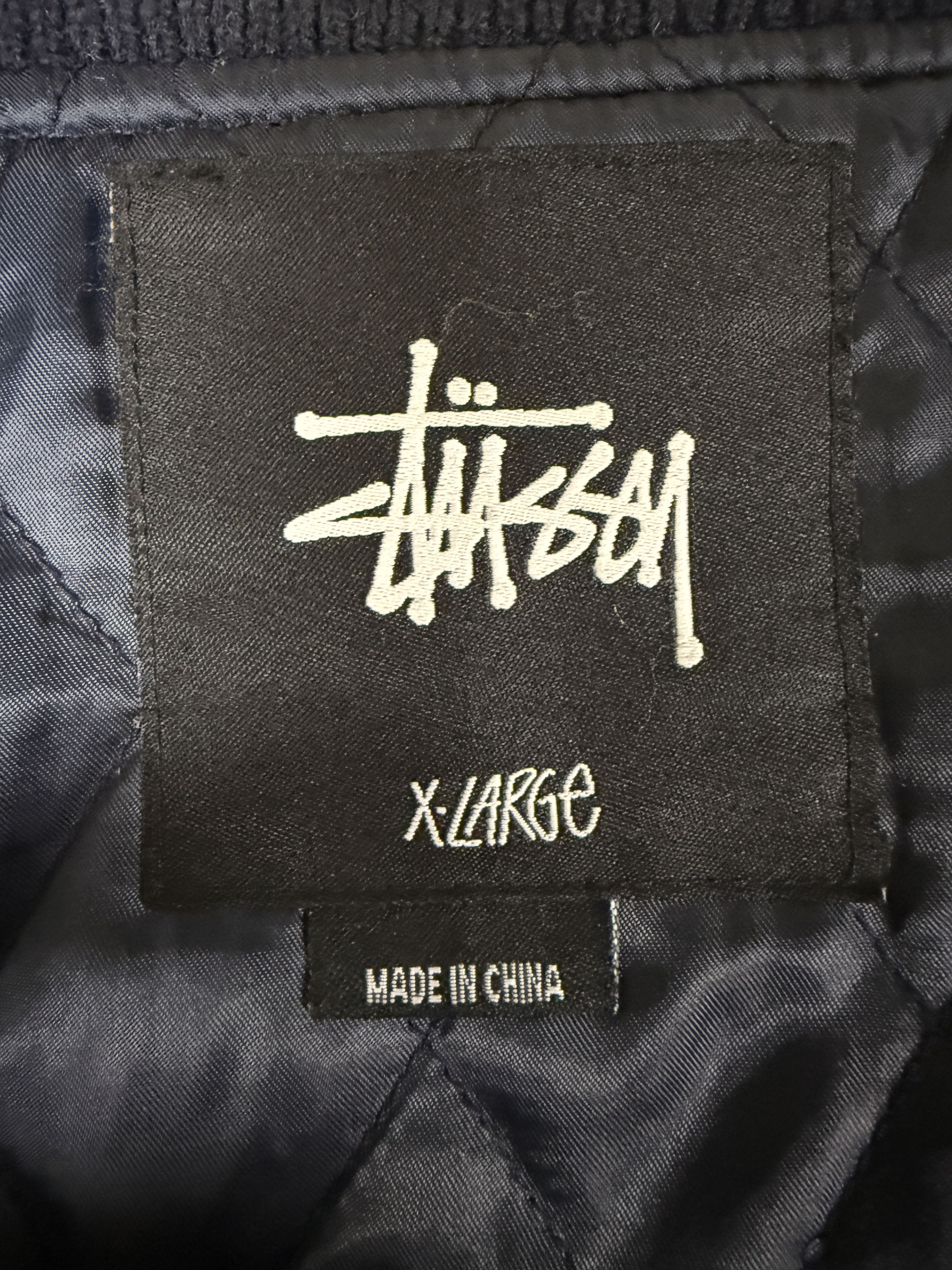 Stussy STUSSY VARSITY BOMBER SIZE XL Size US XL / EU 56 / 4 - 4 Thumbnail