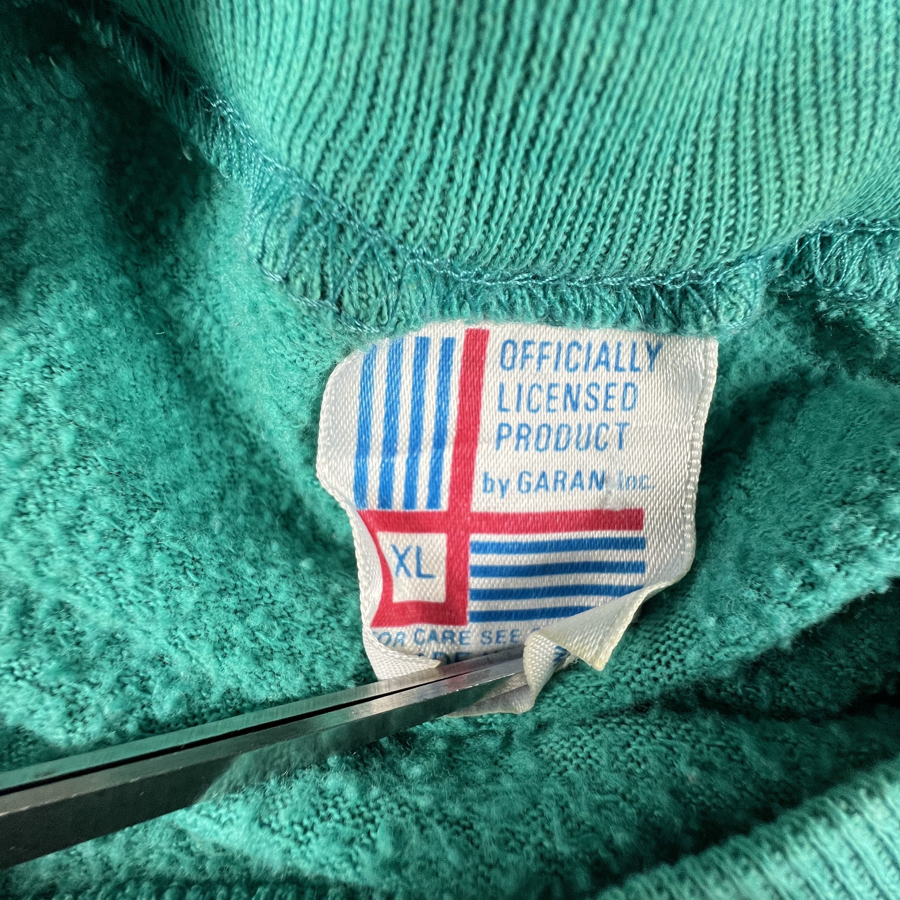 NFL × Vintage VTG 80s Miami Dolphins Sweatshirt Faded Thrashed Crewneck Size US L / EU 52-54 / 3 - 11 Thumbnail