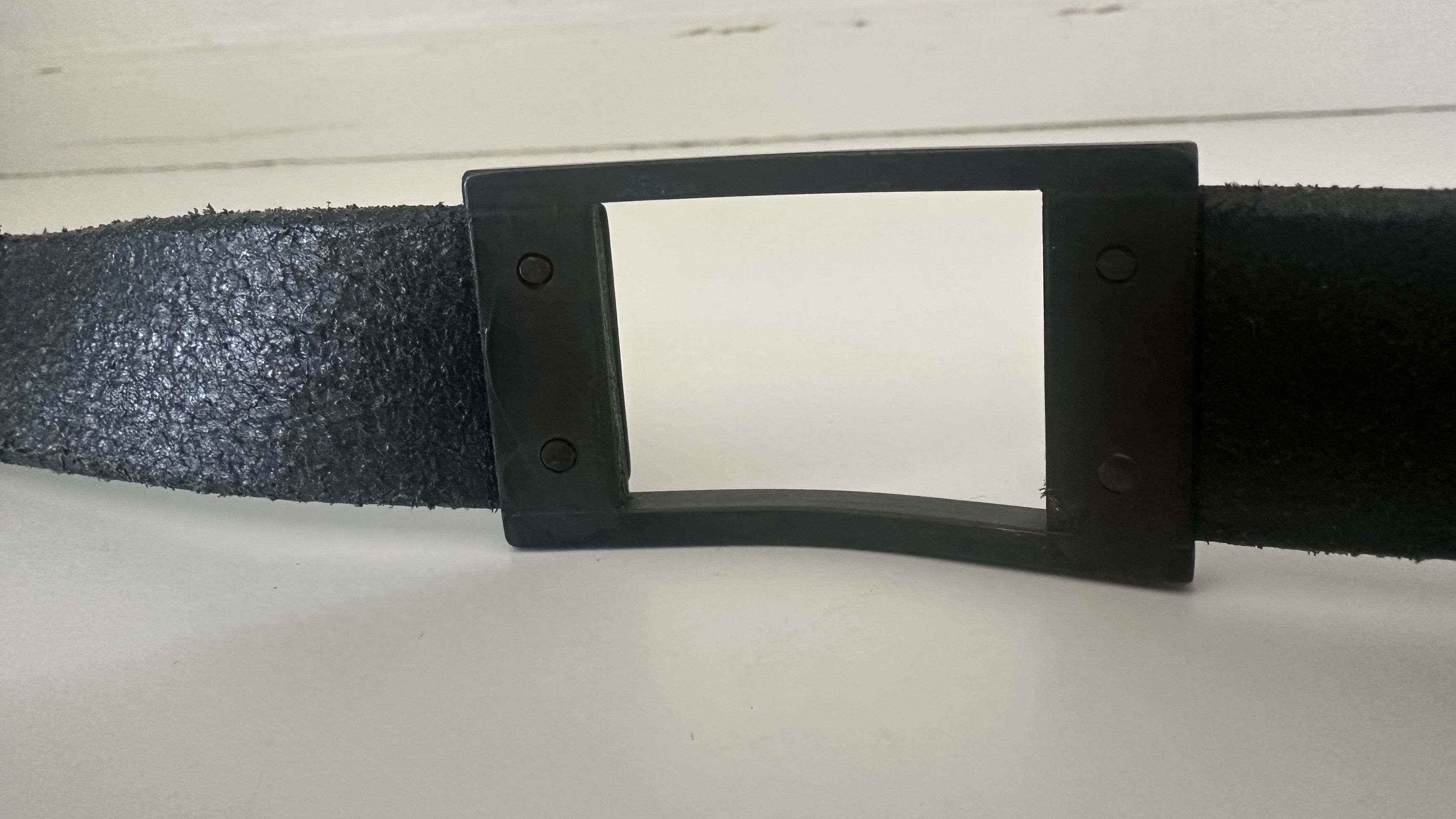 iolom Leather belt Size 34 - 4 Thumbnail