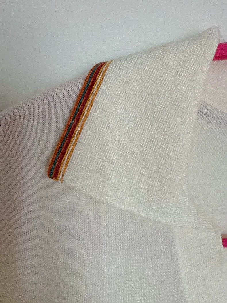 Loro Piana LORO PIANA Silk cotton knit short sleeves Size M / US 6-8 / IT 42-44 - 2 Thumbnail