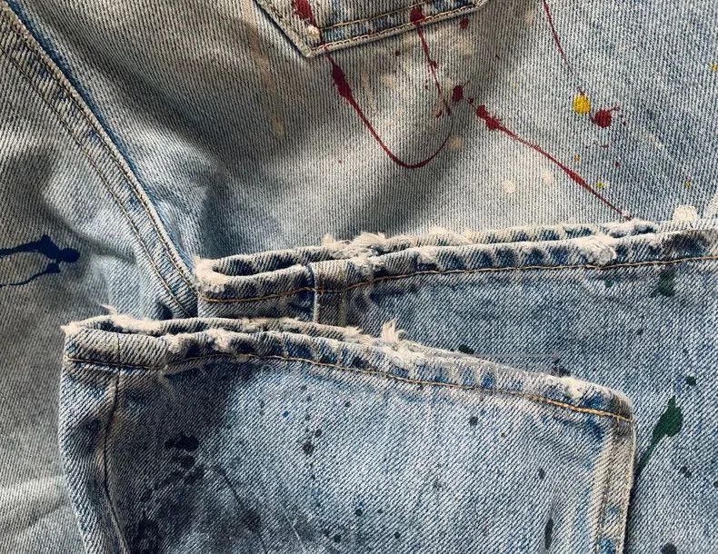 Number (N)ine Number Nine Splash Paint Jeans. Size US 28 / EU 44 - 9 Thumbnail