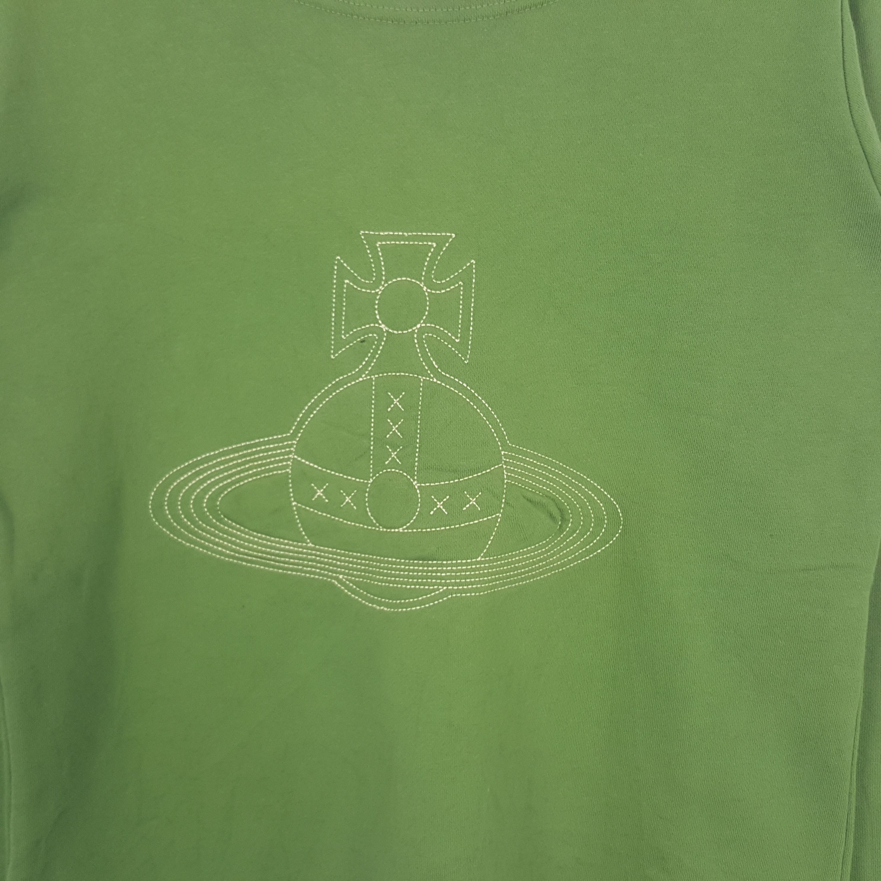 Designer Vintage Vivienne Westwood Long Sleeve Tshirt RR3 Size L / US 10 / IT 46 - 2 Thumbnail